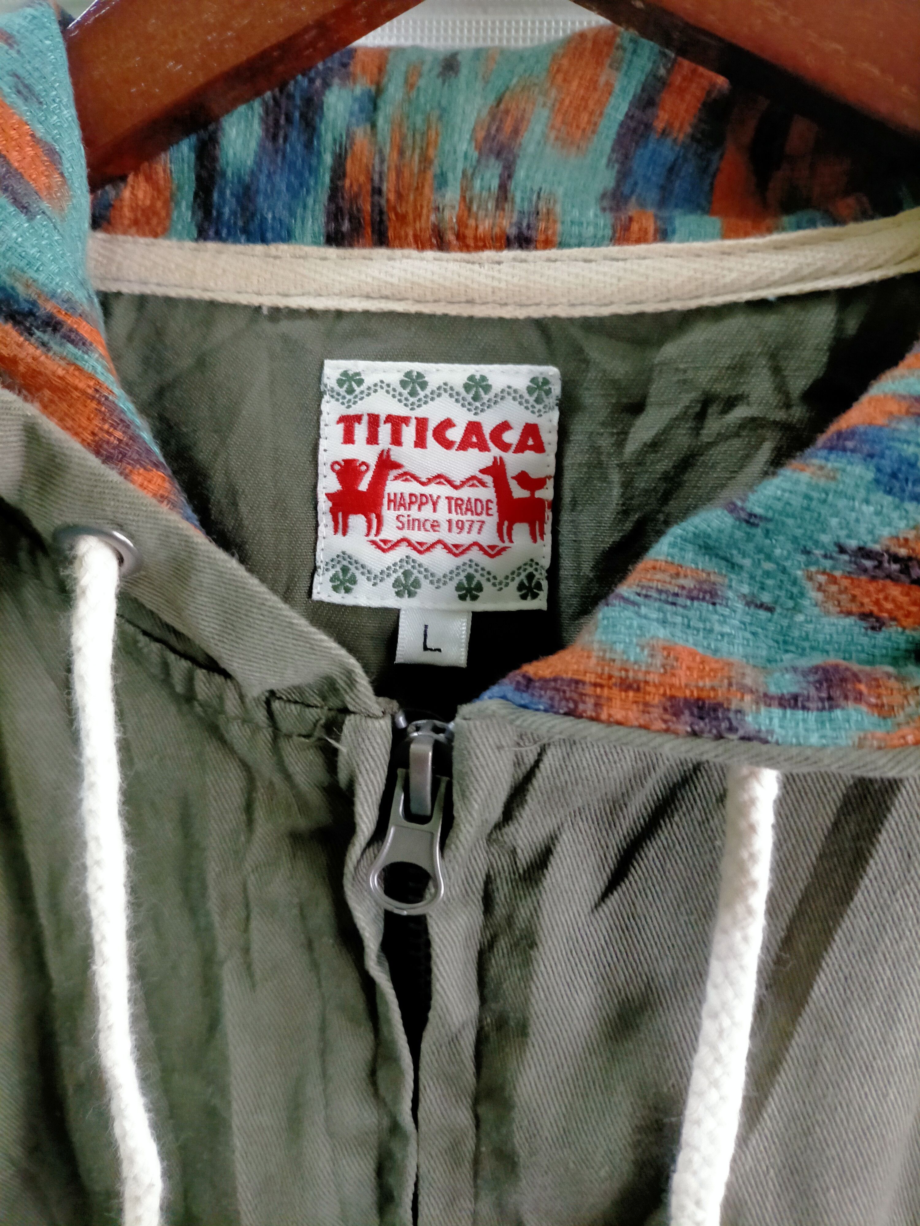 Japanese Brand × Vintage Titicaca Hooded Jacket Unisex Size US L / EU 52-54 / 3 - 5 Thumbnail