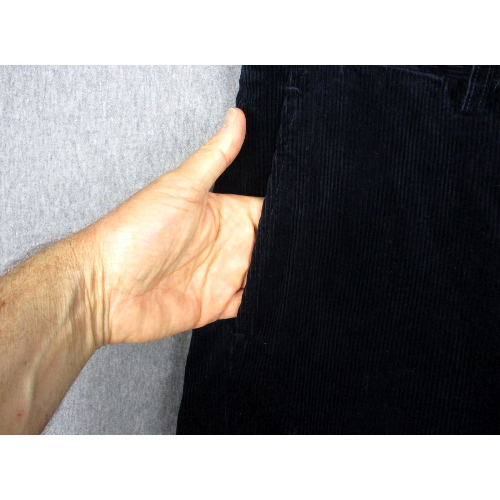 Polo Ralph Lauren Polo Ralph Lauren Corduroy Pants Mens 32x30 Blue Stretch Chino CasualS mens Regular Straight Flat Front Zip Fly Belt Loops Pockets Logo 90s Style Size US XS / EU 42 / 0 - 4 Thumbnail