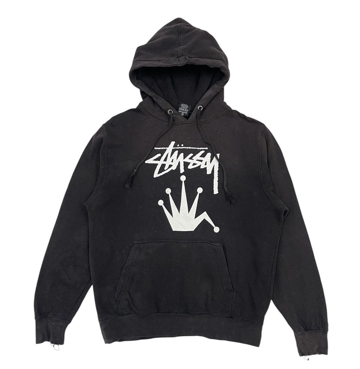 Stussy Vintage Sunfaded Stussy Crown Hoodie Size US S / EU 44-46 / 1 - 1 Thumbnail