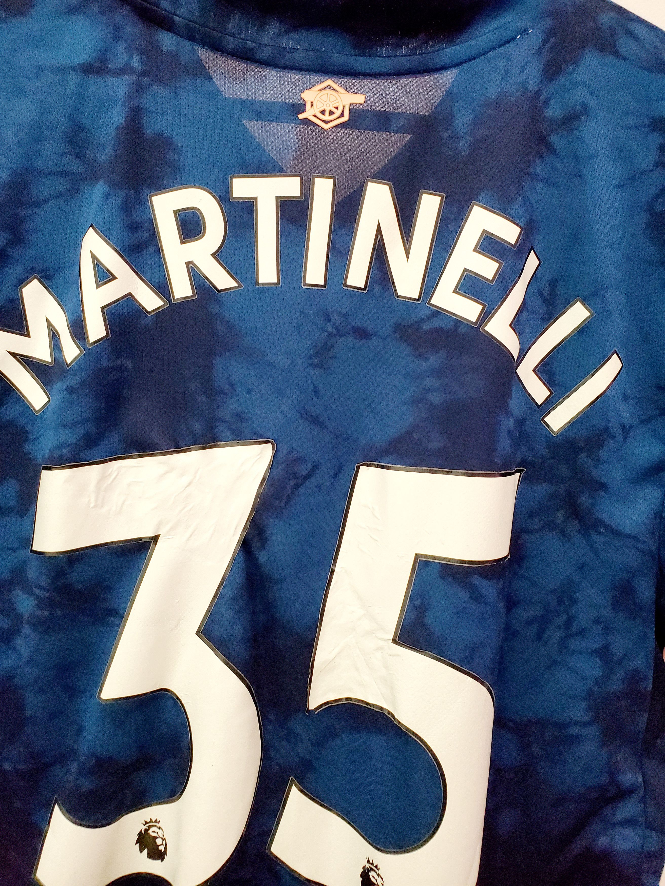 Adidas Arsenal london2020-21 Martinelli #35 soccer jersey size M Size US M / EU 48-50 / 2 - 6 Thumbnail