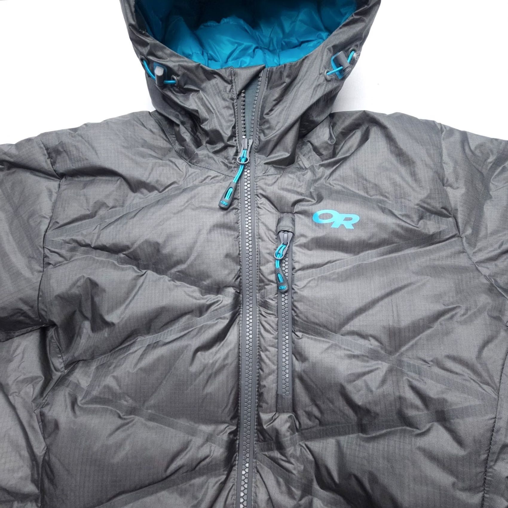 Outdoor Research Outdoor Research Floodlight Parka Hooded 650 Down Jacket Womens Small Gray Light Parka Jacket Womens Small Gray Light Size S / US 4 / IT 40 - 6 Thumbnail