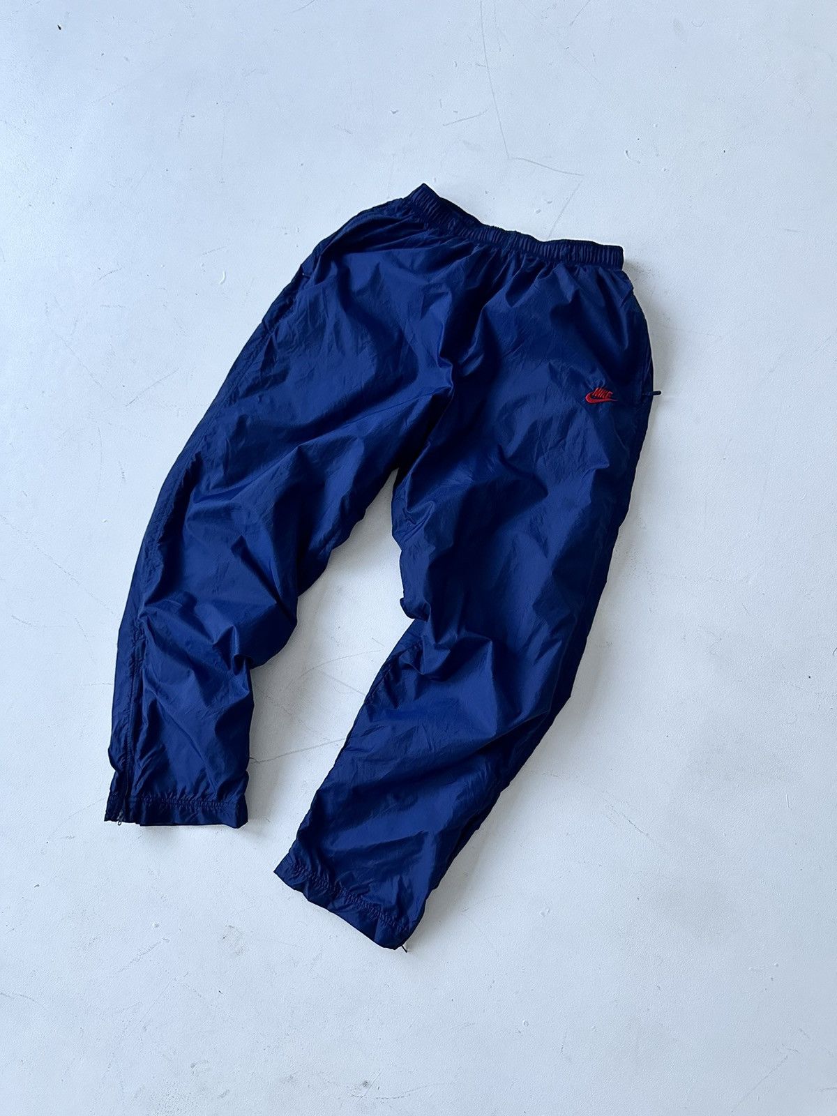 Nike × Vintage Vintage Nike Drill Track Pants Y2K Size US 33 - 2 Thumbnail