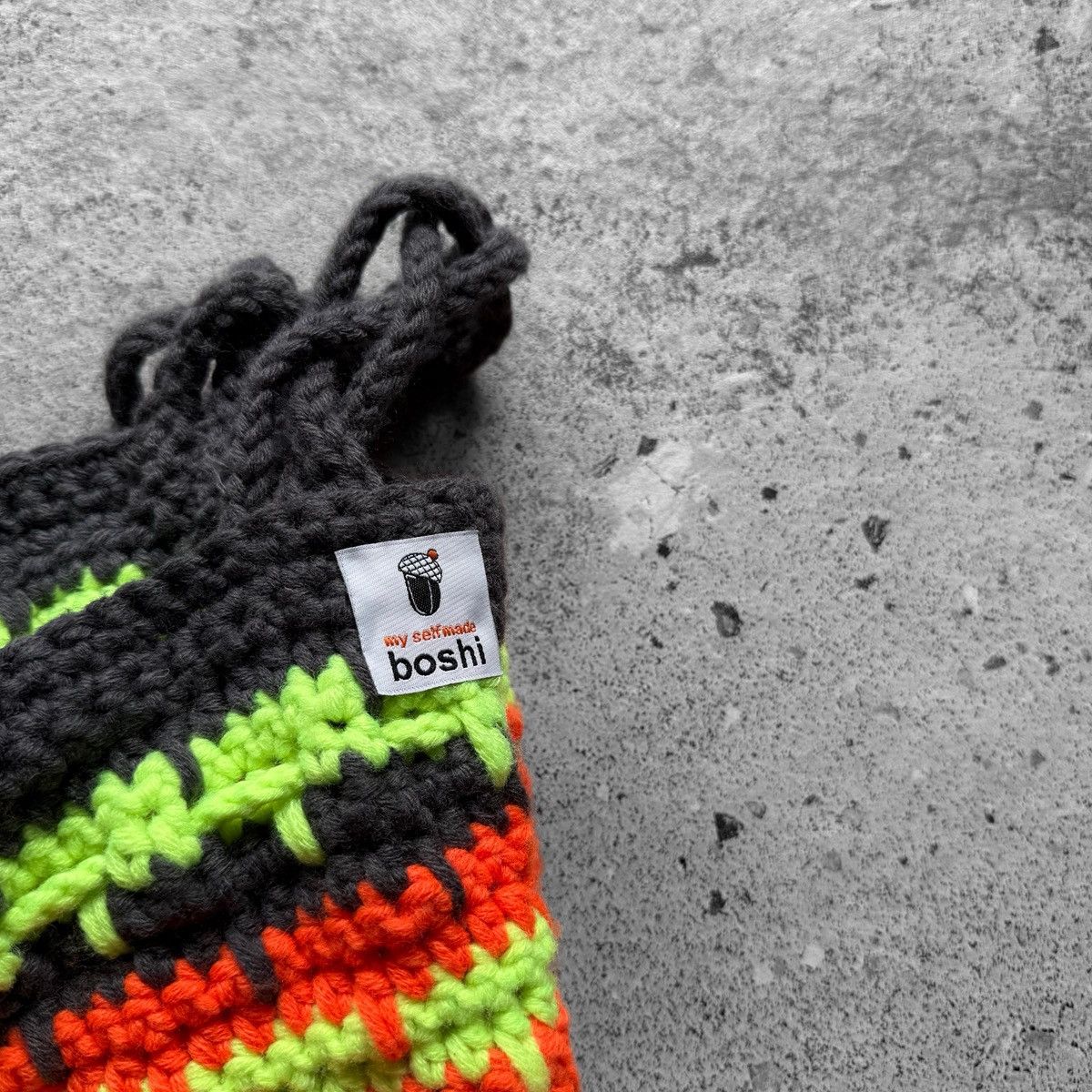 Handmade Boshi Womens Handmade Crochet Tote Bag Multicolor Knit Size ONE SIZE - 6 Thumbnail