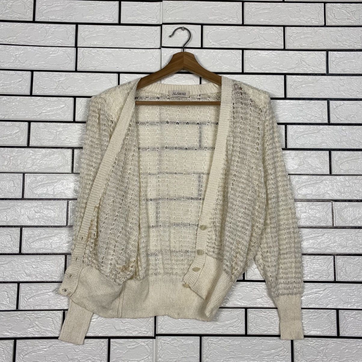 Japanese Brand Alamari Cropped Button Cardigan Issey Miyake Size US M / EU 48-50 / 2 - 12 Thumbnail