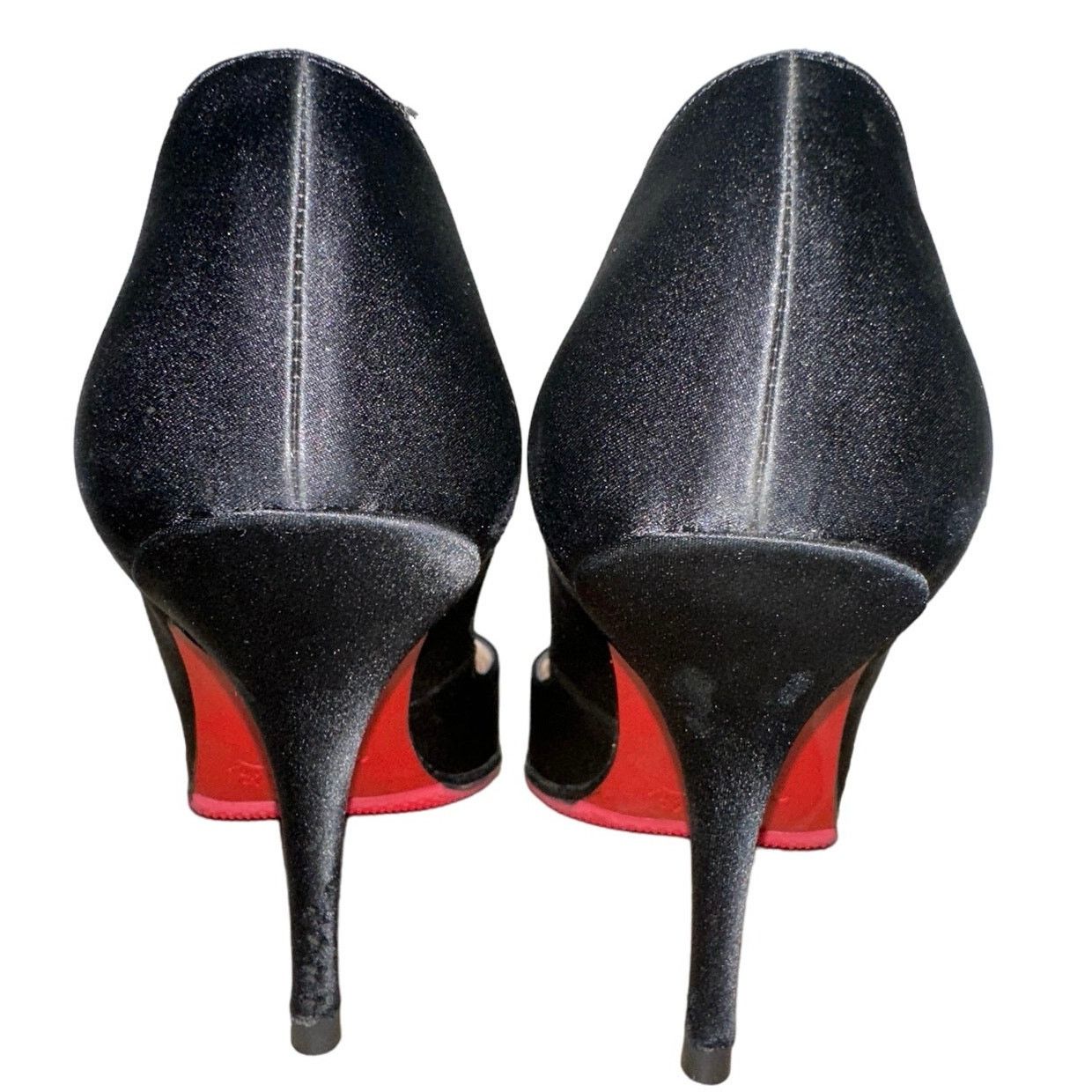 Christian Louboutin Christian Louboutin Satin Pumps Size 35 Women 4.5 Red Bottom Size US 4.5 / IT 34.5 - 5 Thumbnail