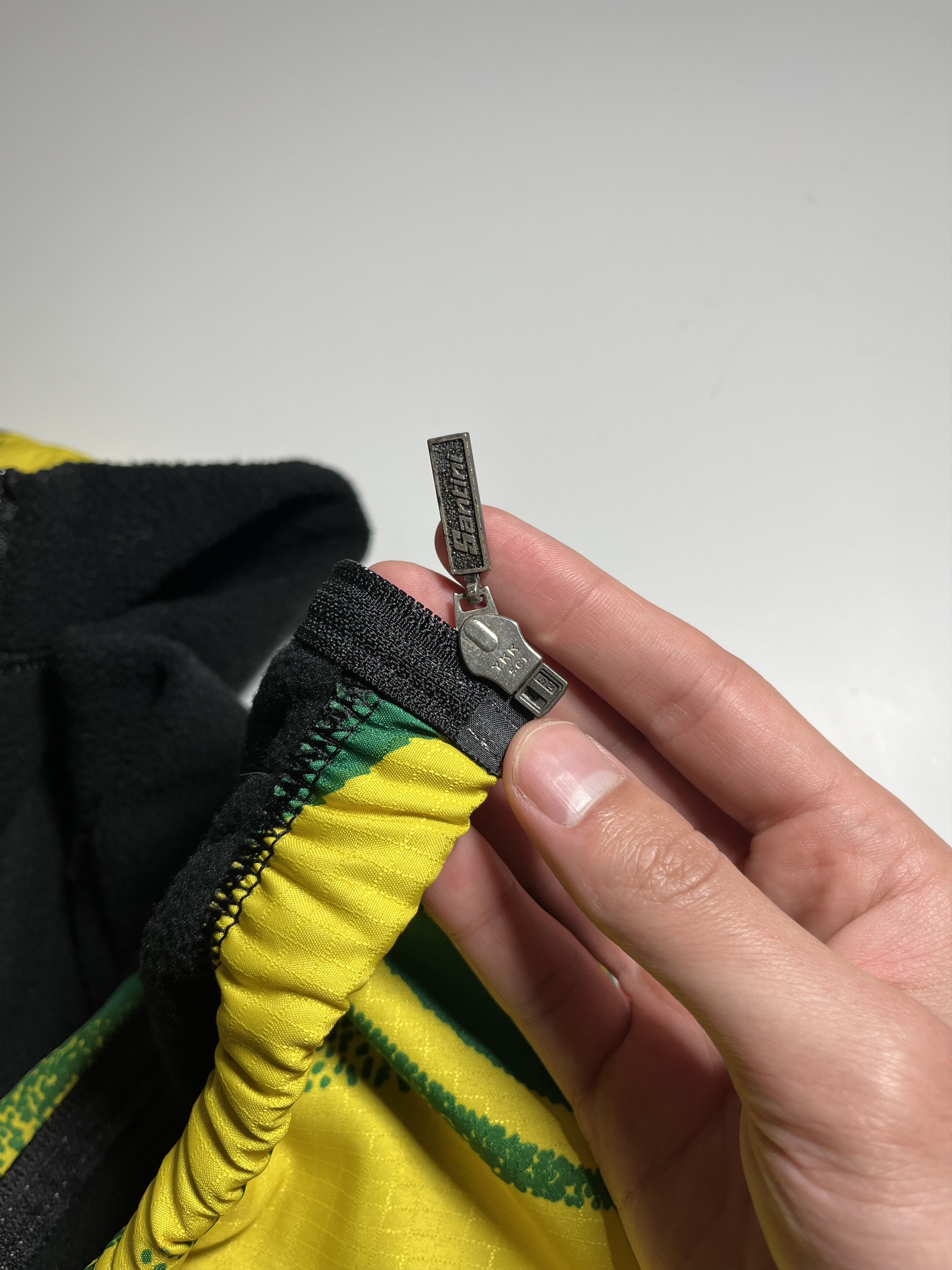 Vintage Vintage SMS Santini Polti Team Cycling Fleece Jacket Size US XXL / EU 58 / 5 - 15 Thumbnail
