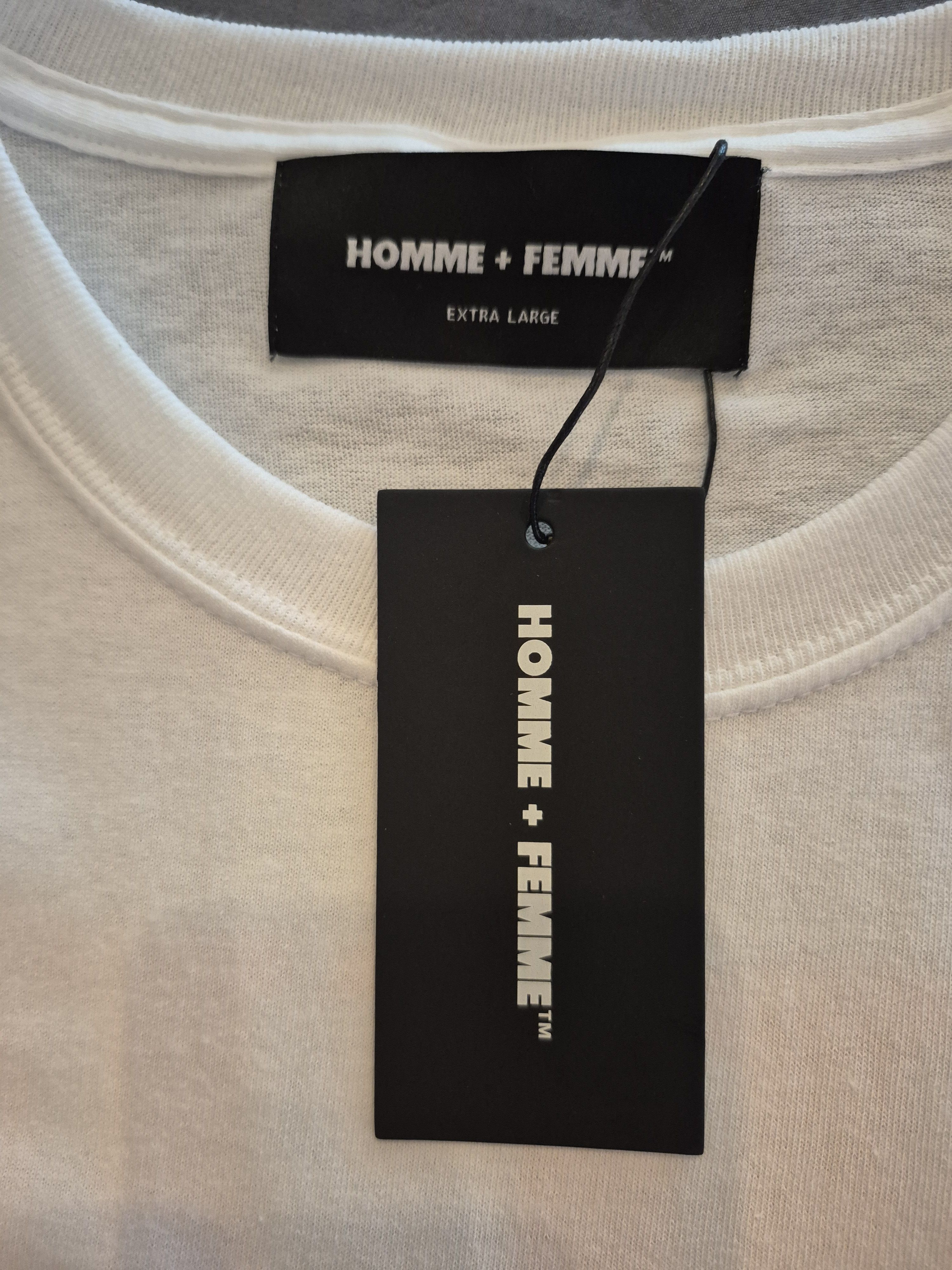 Homme + Femme La Homme Femme Twisted Fingers Tee Shirt Size XL BNWT Size US XL / EU 56 / 4 - 2 Thumbnail