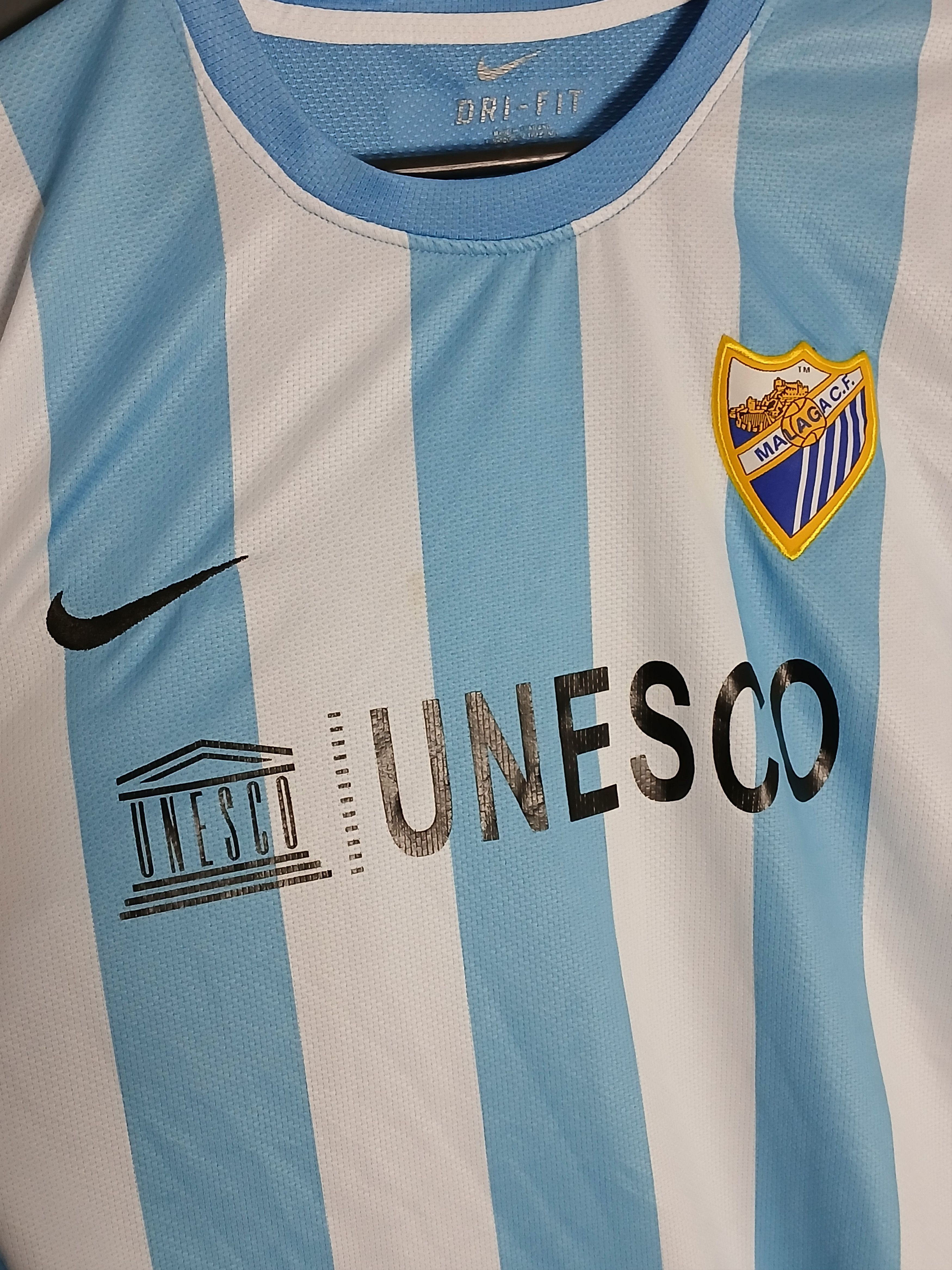 Other Malaga 14/15 Home Football Jersey T-Shirt Size US L / EU 52-54 / 3 - 3 Thumbnail