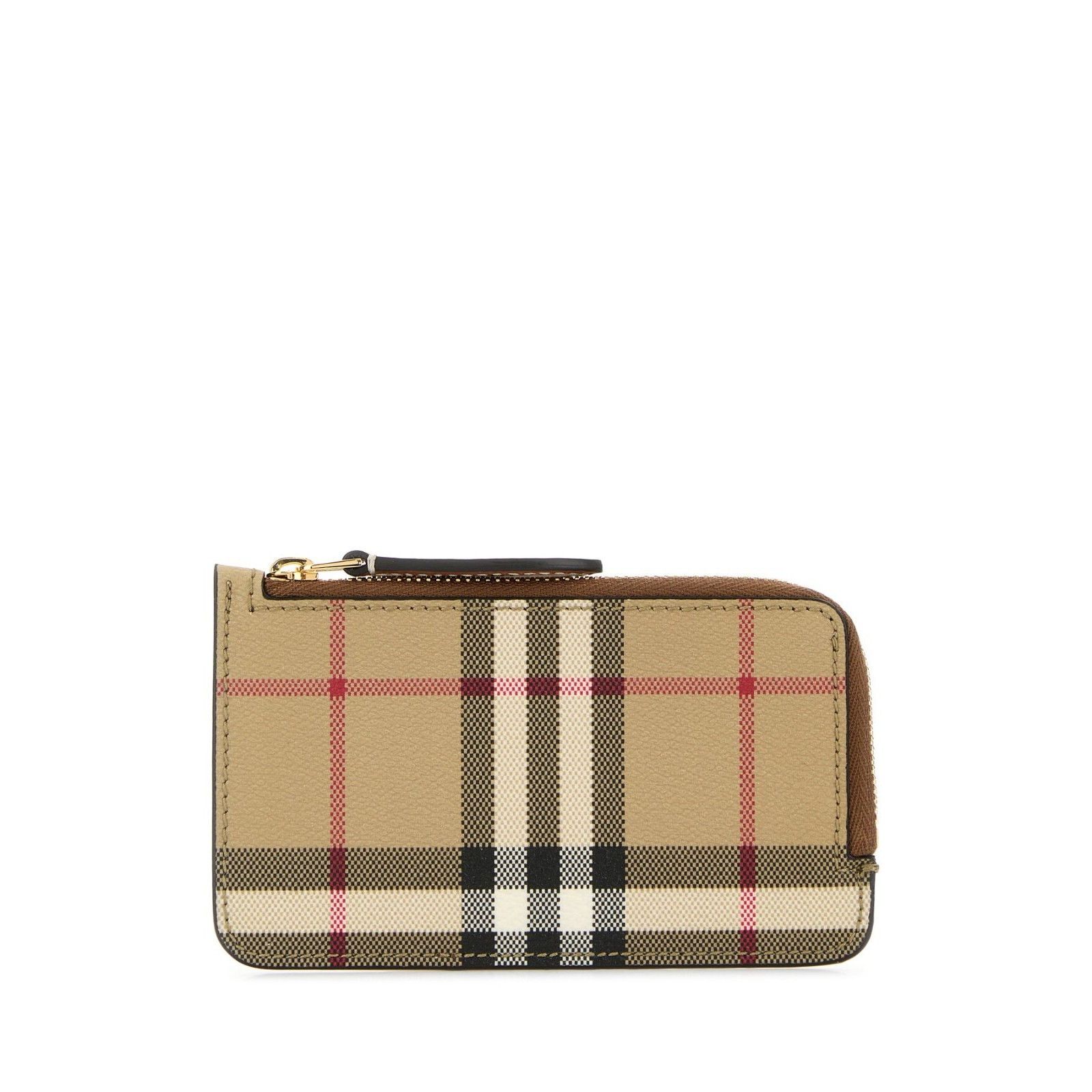Burberry BURBERRY Printed Canvas Wallet Beige New & Authentic Size ONE SIZE - 1 Thumbnail