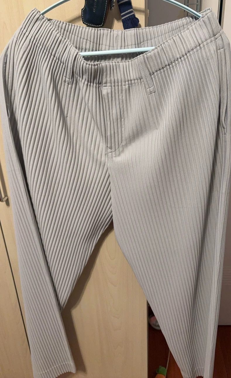 Issey Miyake issey miyake size:2 Light grey trousers 2506-Nextarrow Size 42" / US 20 - 1 Thumbnail