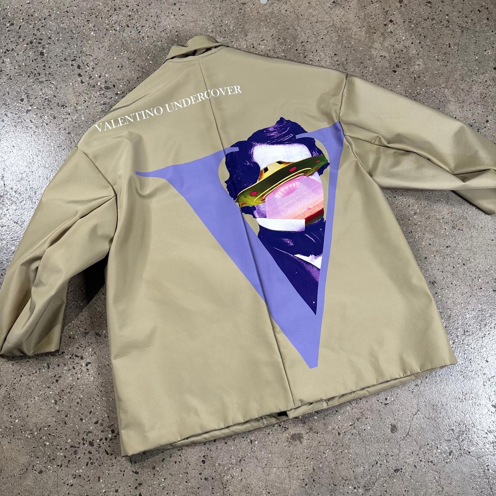 Valentino Valentino X Undercover Logo Trench Coat Size US XL / EU 56 / 4 - 2 Thumbnail