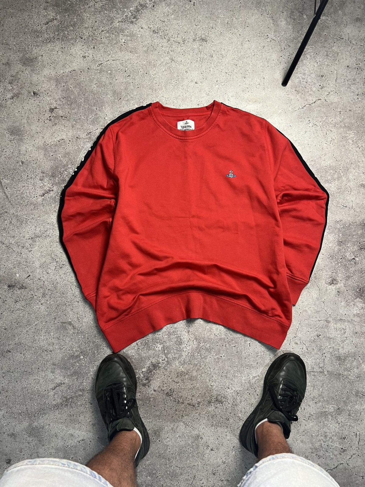 Vivienne Westwood Men's Vivienne Westwood Taped Sweatshirt Size US XXL / EU 58 / 5 - 1 Thumbnail