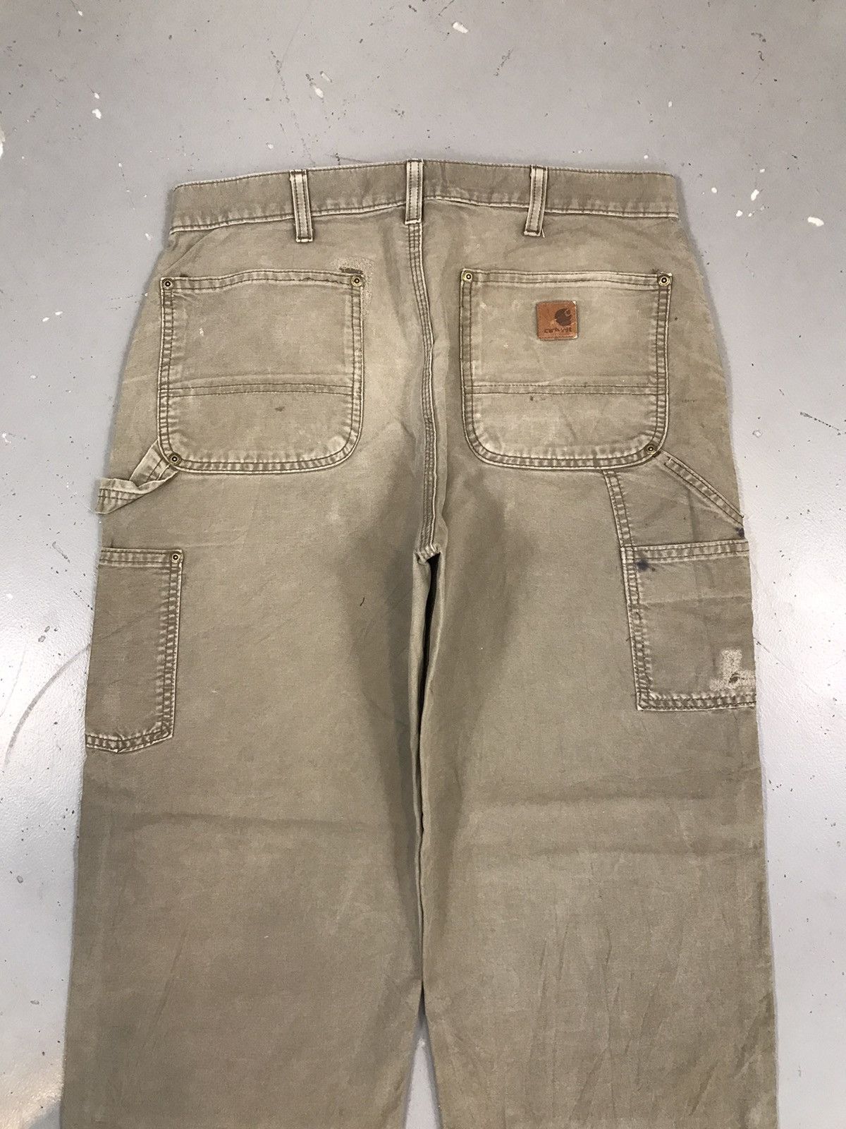 Carhartt × Vintage Vintage Carhartt B195 LBR double knee denim Size US 34 / EU 50 - 9 Thumbnail