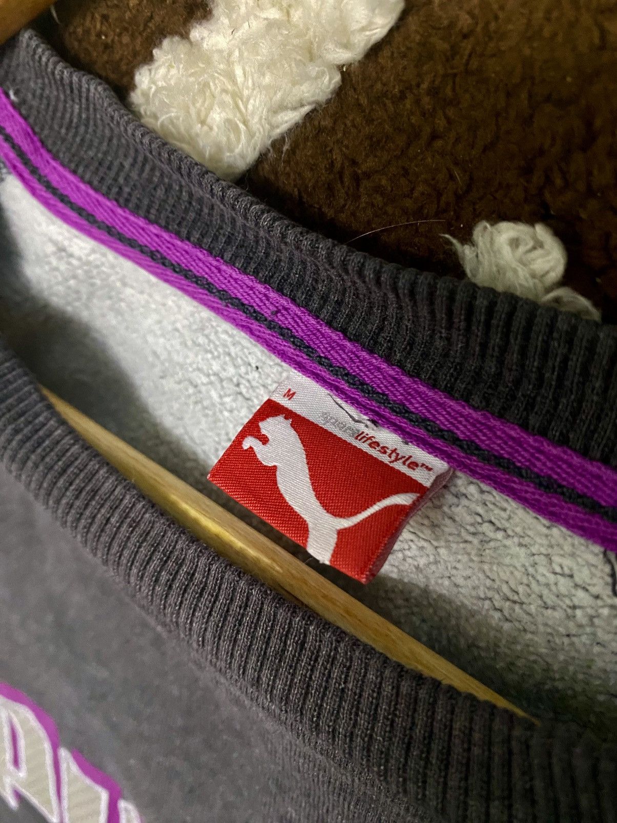 Puma × Vintage RARE Y2K PUMA SWEATSHIRT Size US M / EU 48-50 / 2 - 5 Thumbnail