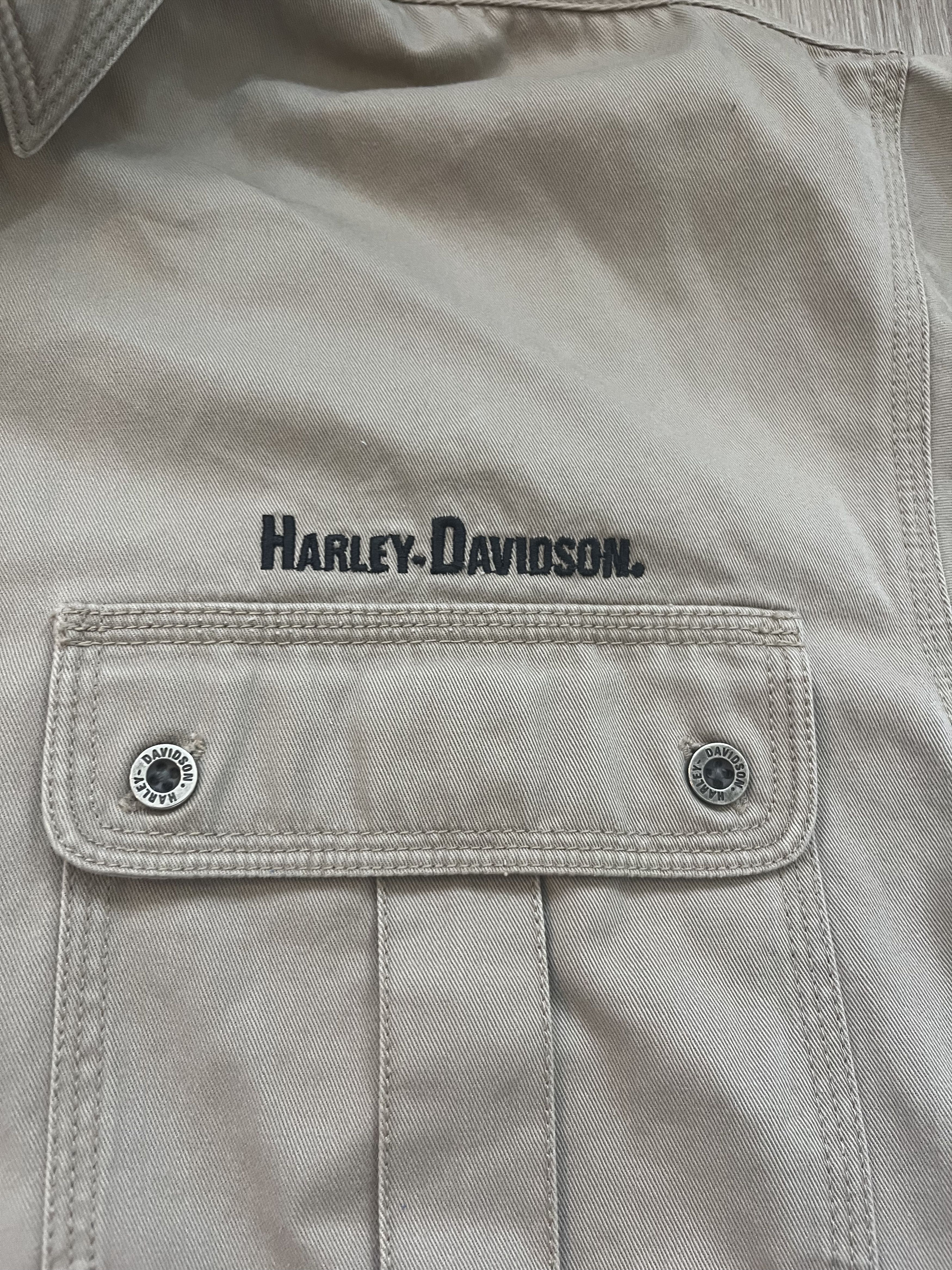 Harley Davidson Vintage Harley Davidson Mechanic Shirt Size US XL / EU 56 / 4 - 4 Thumbnail