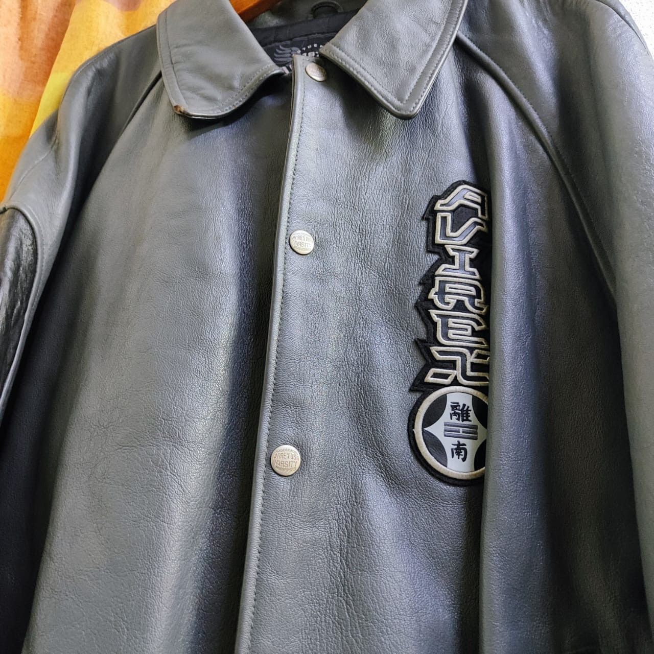 Avirex Vintage AVIREX Leather Jacket Size US XXL / EU 58 / 5 - 4 Thumbnail