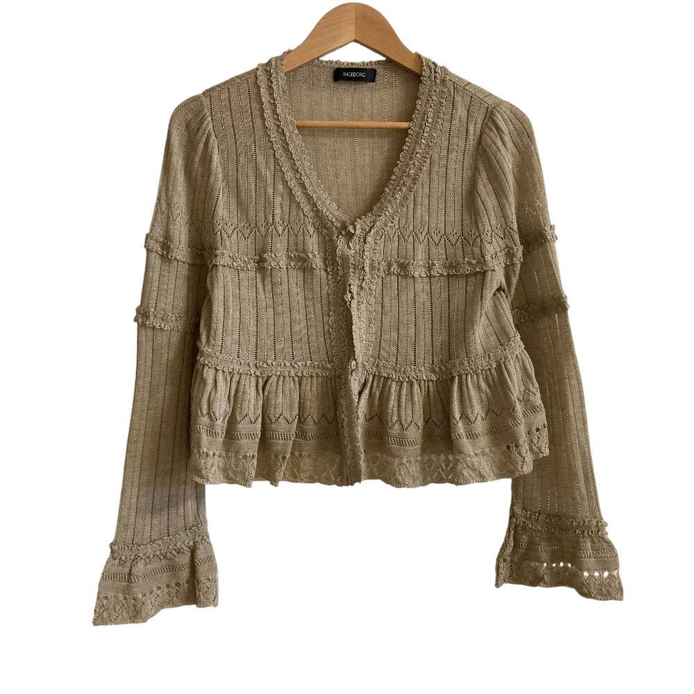 Other Ingeborg Lace Knit Cardigan Others Tops DUTY FREE for USA