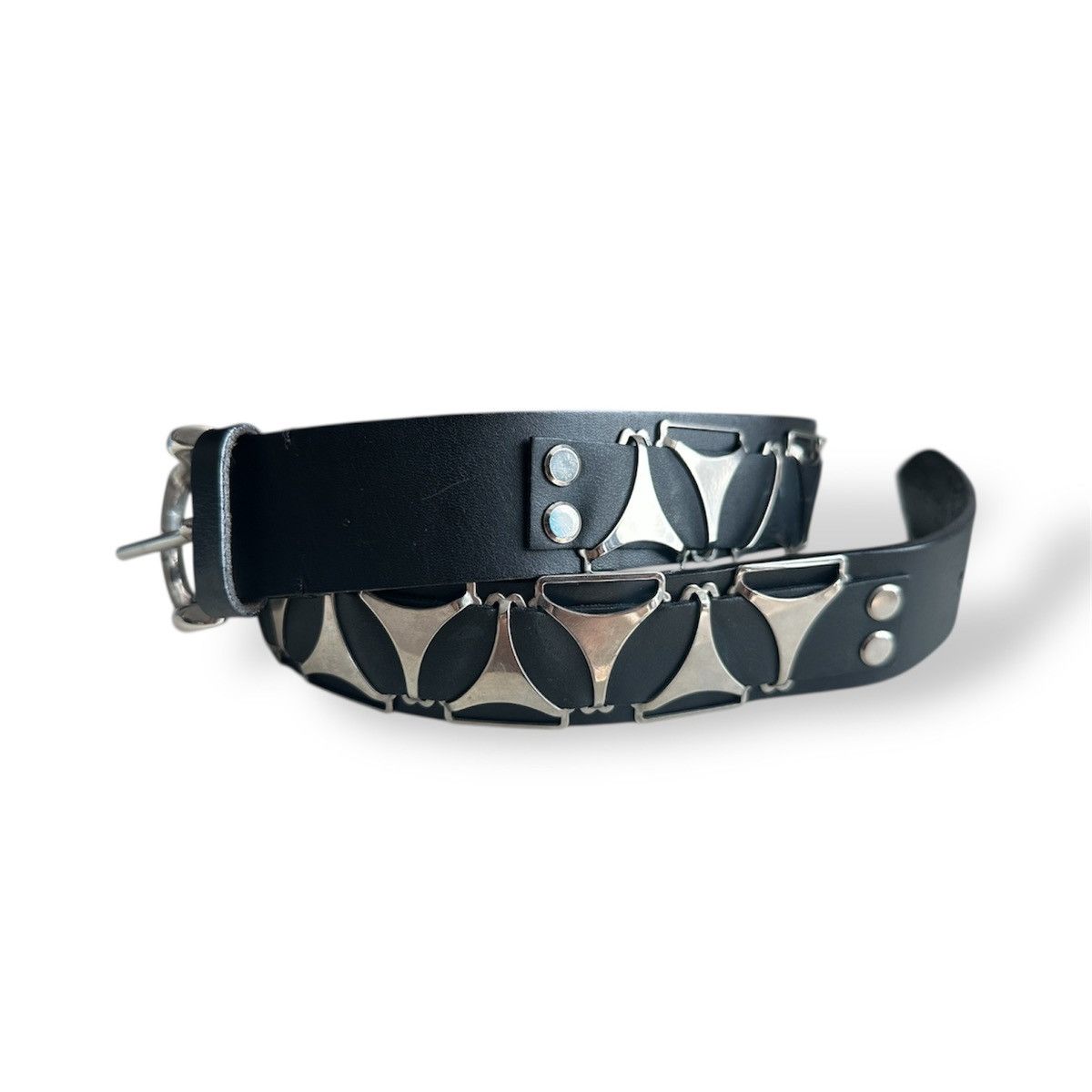 Balmain Balmain SS11 Metal Plate Stud Belt Size ONE SIZE - 5 Thumbnail