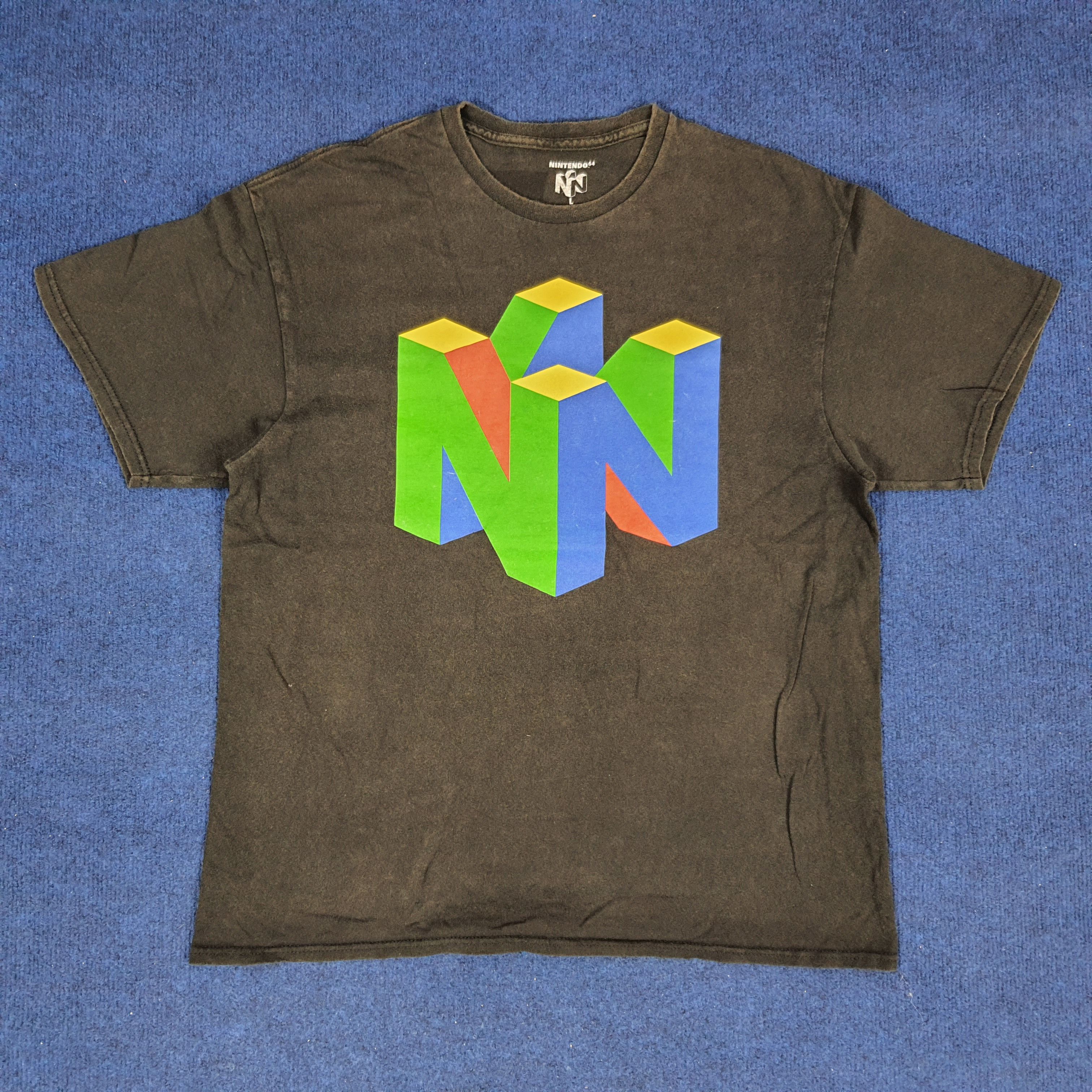 Japanese Brand × Nintendo × Vintage Vintage NINTENDO Games Japanese Brand T-shirt Size US L / EU 52-54 / 3 - 1 Thumbnail