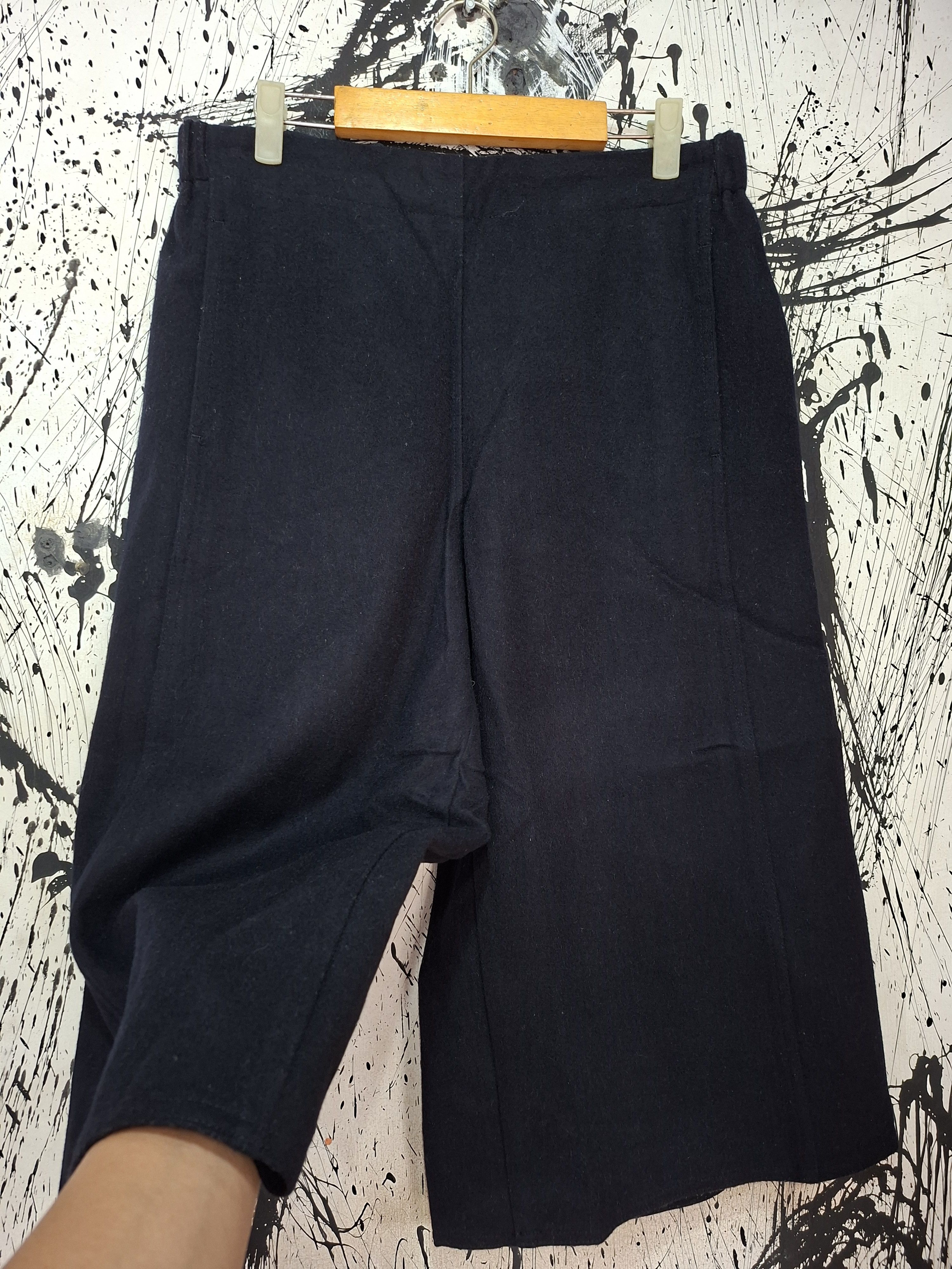 Lemaire LEMAIRE X UNIQLO CROPPED WOOL TROUSER PANTS Size 32" / US 10 / IT 46 - 3 Thumbnail