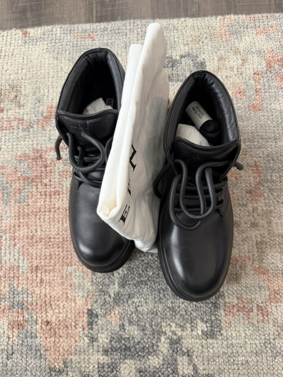 Alexander McQueen Alexander McQueen Sofa Oversized-Sole Lace-Up Shoes Size US 12 / EU 45 - 17 Thumbnail