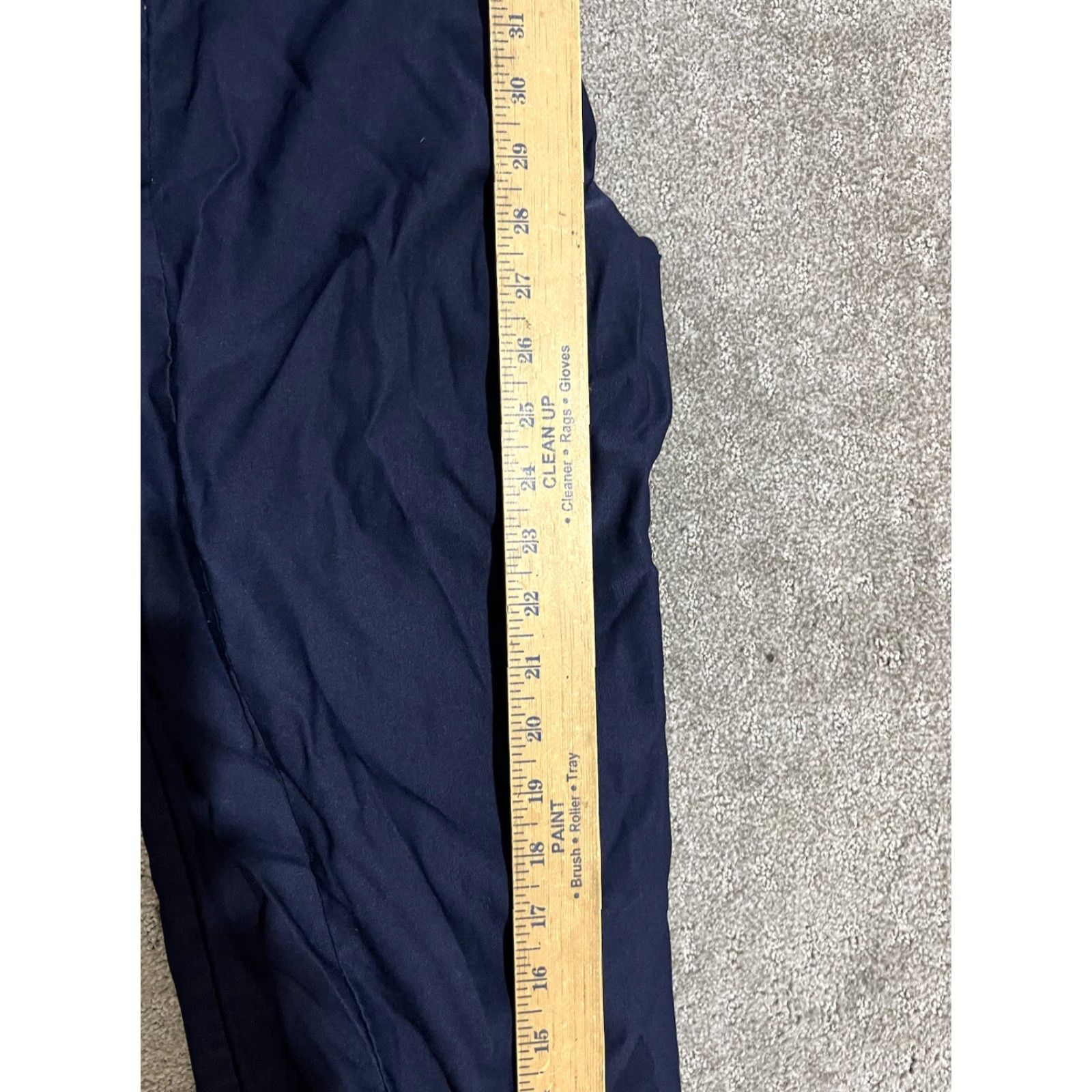 Calvin Klein Calvin Klein Womens Dress Pants Size 6 Stretch Front Pocket Navy Blue Size 28" / US 6 / IT 42 - 6 Thumbnail