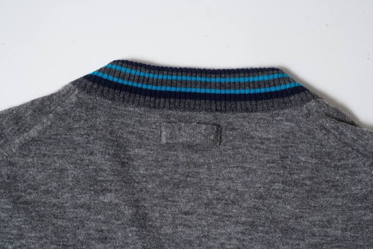 Dolce & Gabbana Dolce & Gabbana Wool Pullover Sweater V-Neck Size US XXL / EU 58 / 5 - 7 Thumbnail