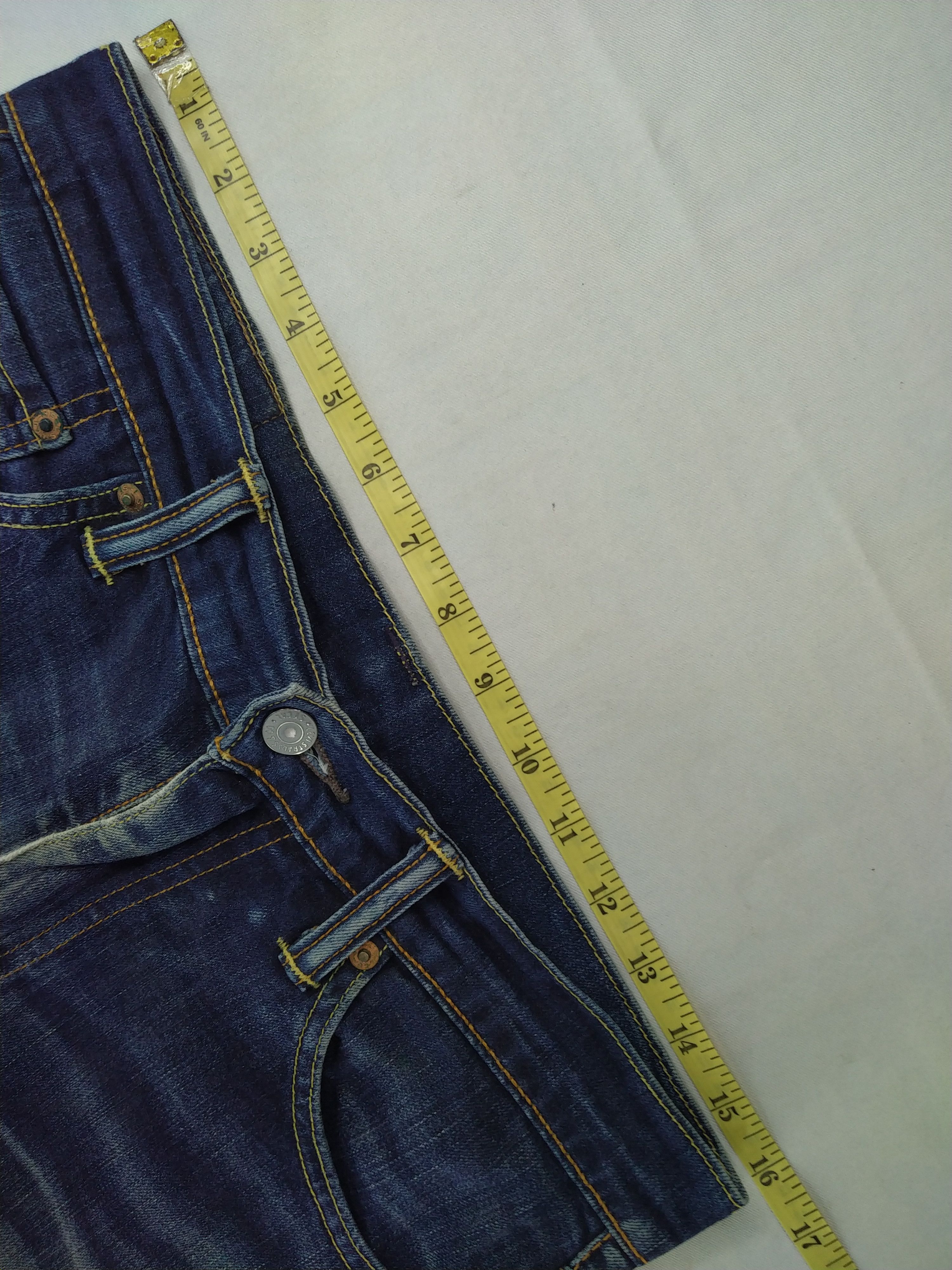 Levi's Distressed Levi's 511 Whisker Denim 32x31 -JN836 Size US 32 / EU 48 - 5 Thumbnail