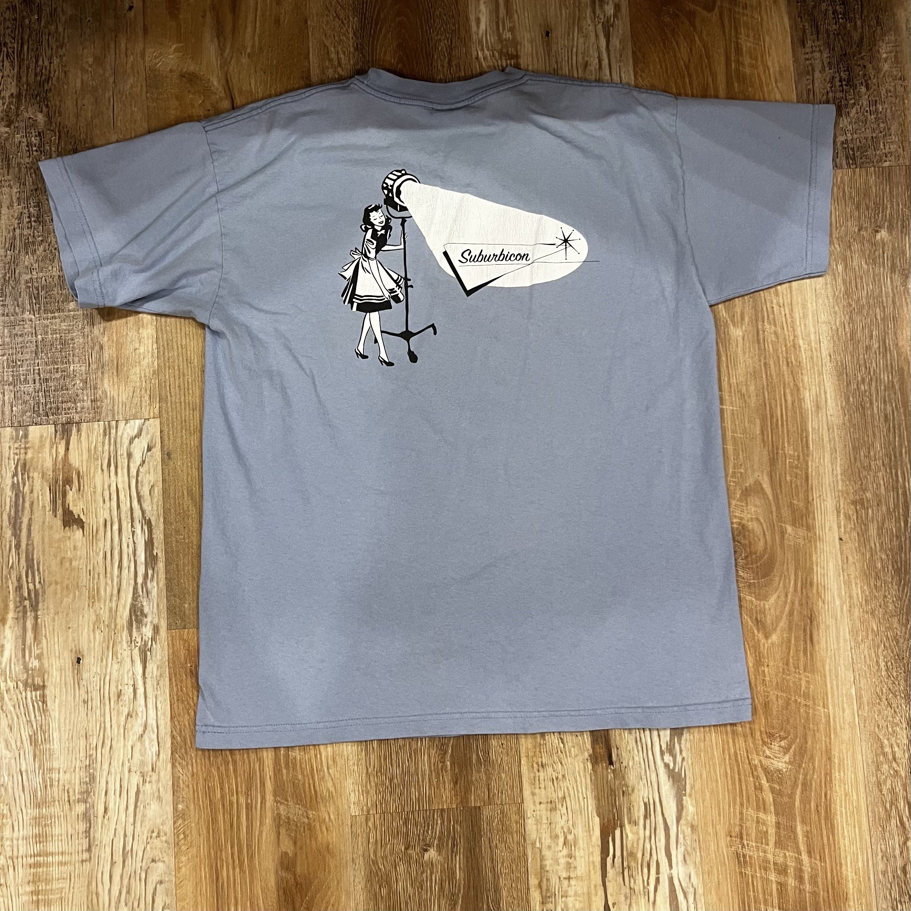 Vintage Suburbicon Graphic Tee Size US XL / EU 56 / 4 - 1 Thumbnail