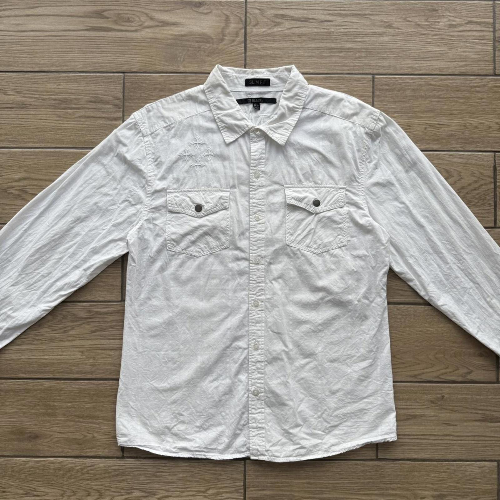 Affliction Y2K Redemption Big Cross Affliction long sleeve shirt Size US XL / EU 56 / 4 - 5 Thumbnail