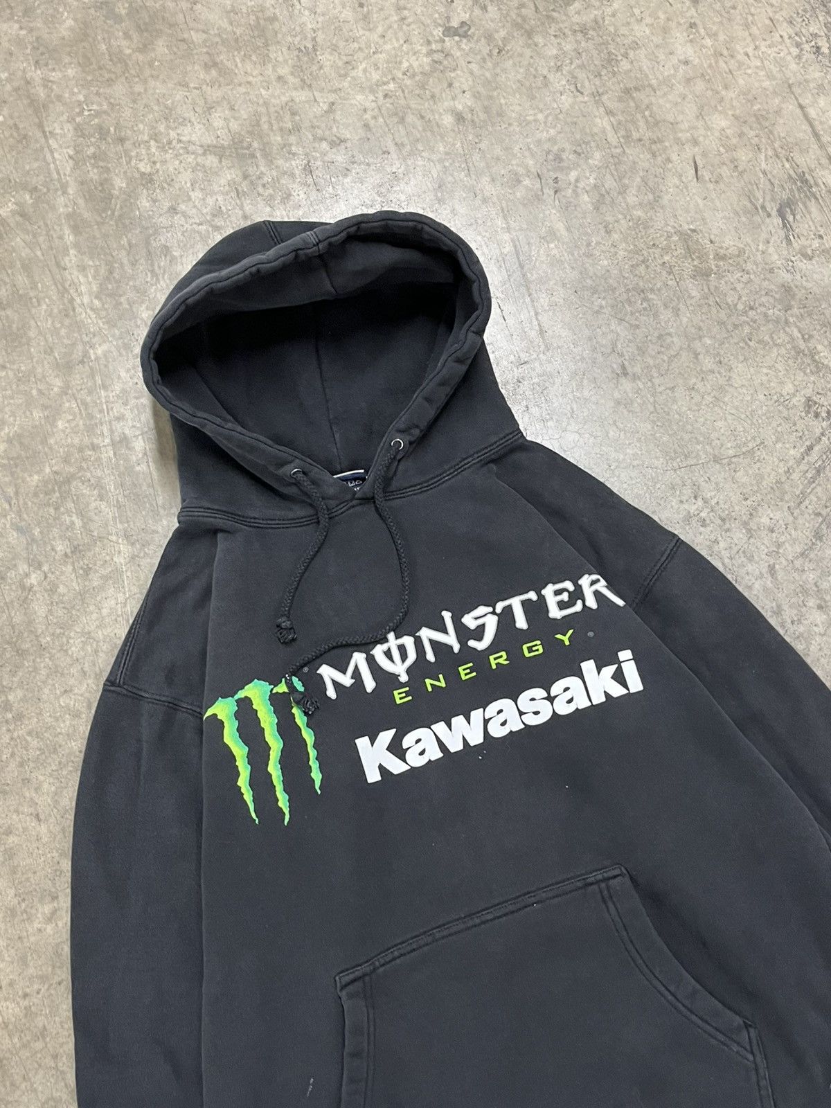 Other Monster energy y2k black grunge hoodie skater emo goth hype Size US M / EU 48-50 / 2 - 6 Thumbnail