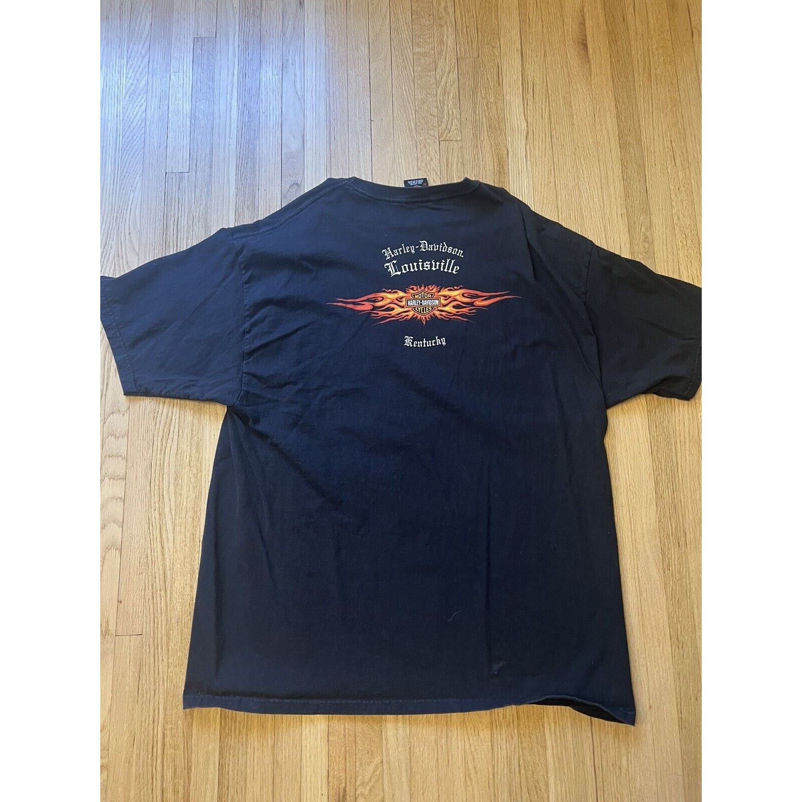 Harley Davidson Vintage Harley-Davidson DAVIDSON Eagle BLACK TSHIRT SIZE 2XL Size US XXL / EU 58 / 5 - 6 Thumbnail