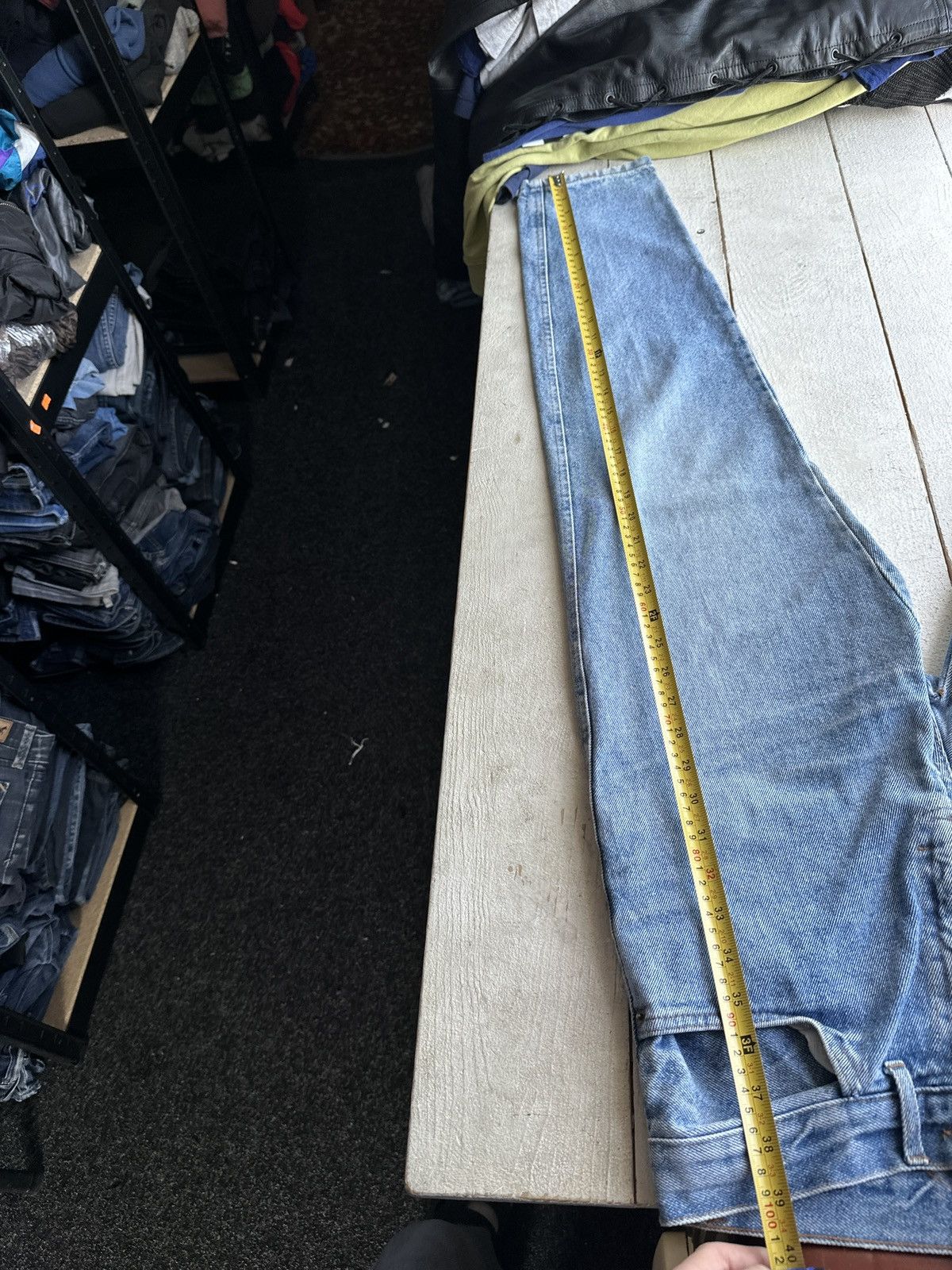 Giorgio Armani VNTG🚨90s Armani Jeans Denim blue Mens Pants Size US 30 / EU 46 - 13 Thumbnail
