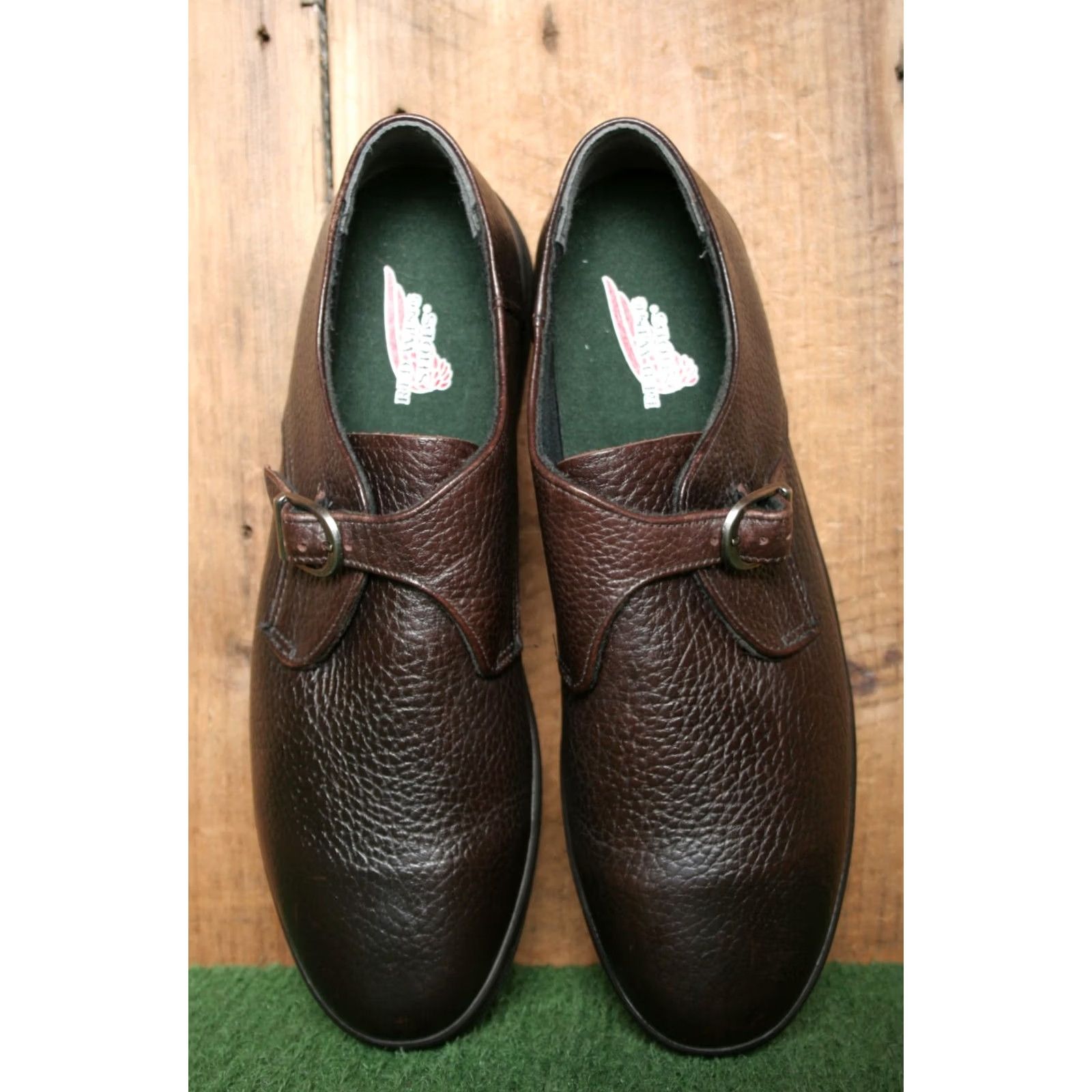 Vintage VINTAGE Red Wing Shoes Monk Strap Oxford Casual Brown Leather Sz. 13B Men Shoes/Adult Buckle B Wide 13 Brown Monk Strap Oxford Size US 13 / EU 46 - 4 Thumbnail