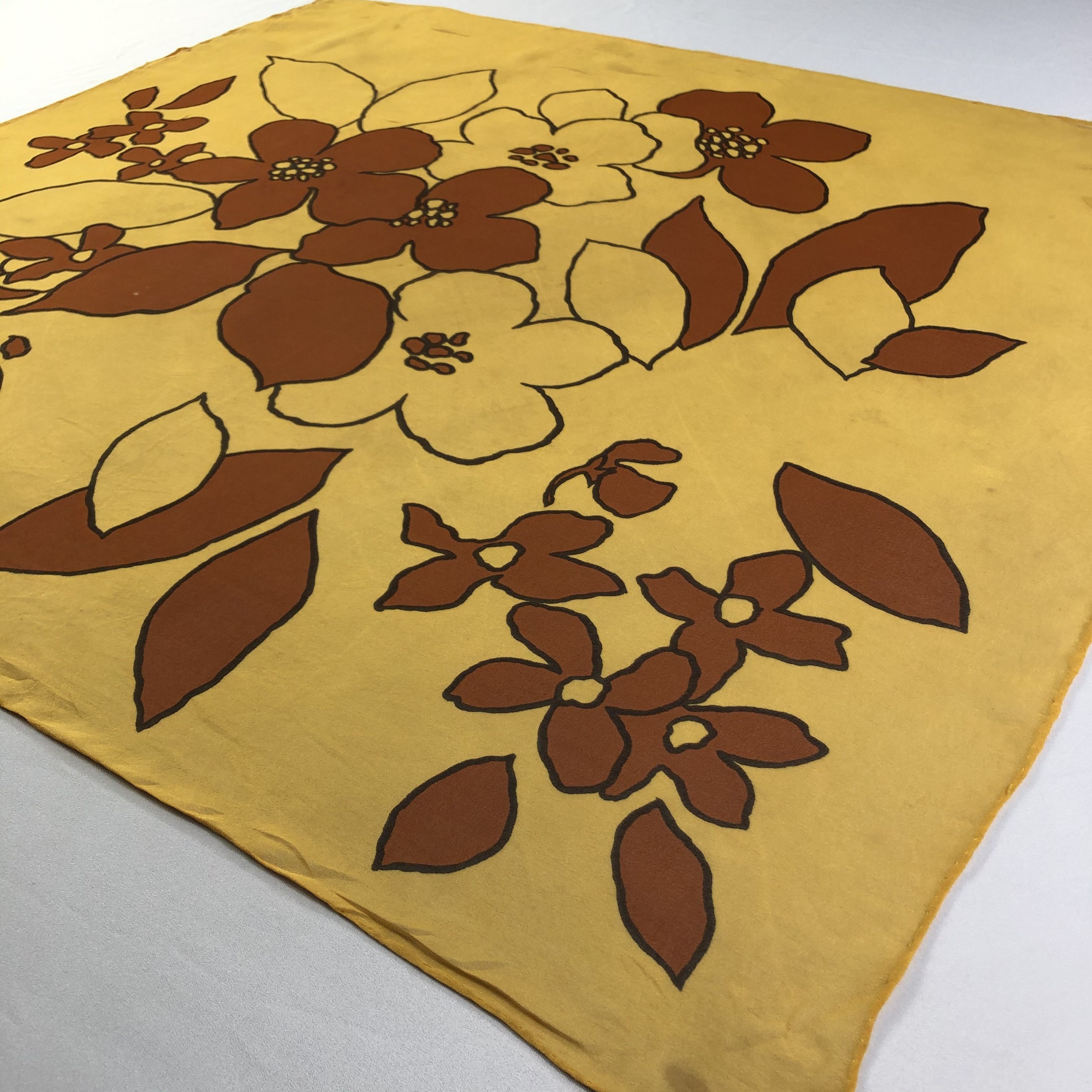 Vintage Vintage Silk Scarf Size ONE SIZE - 3 Thumbnail
