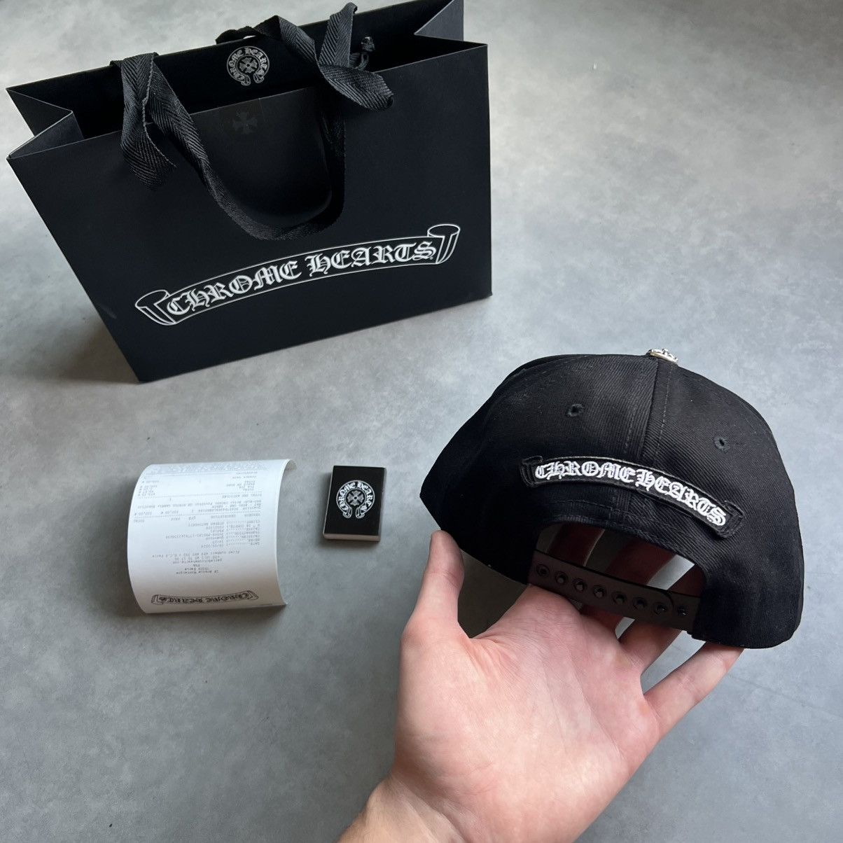 Chrome Hearts Chrome Hearts Scroll Baseball Cap Size ONE SIZE - 4 Thumbnail