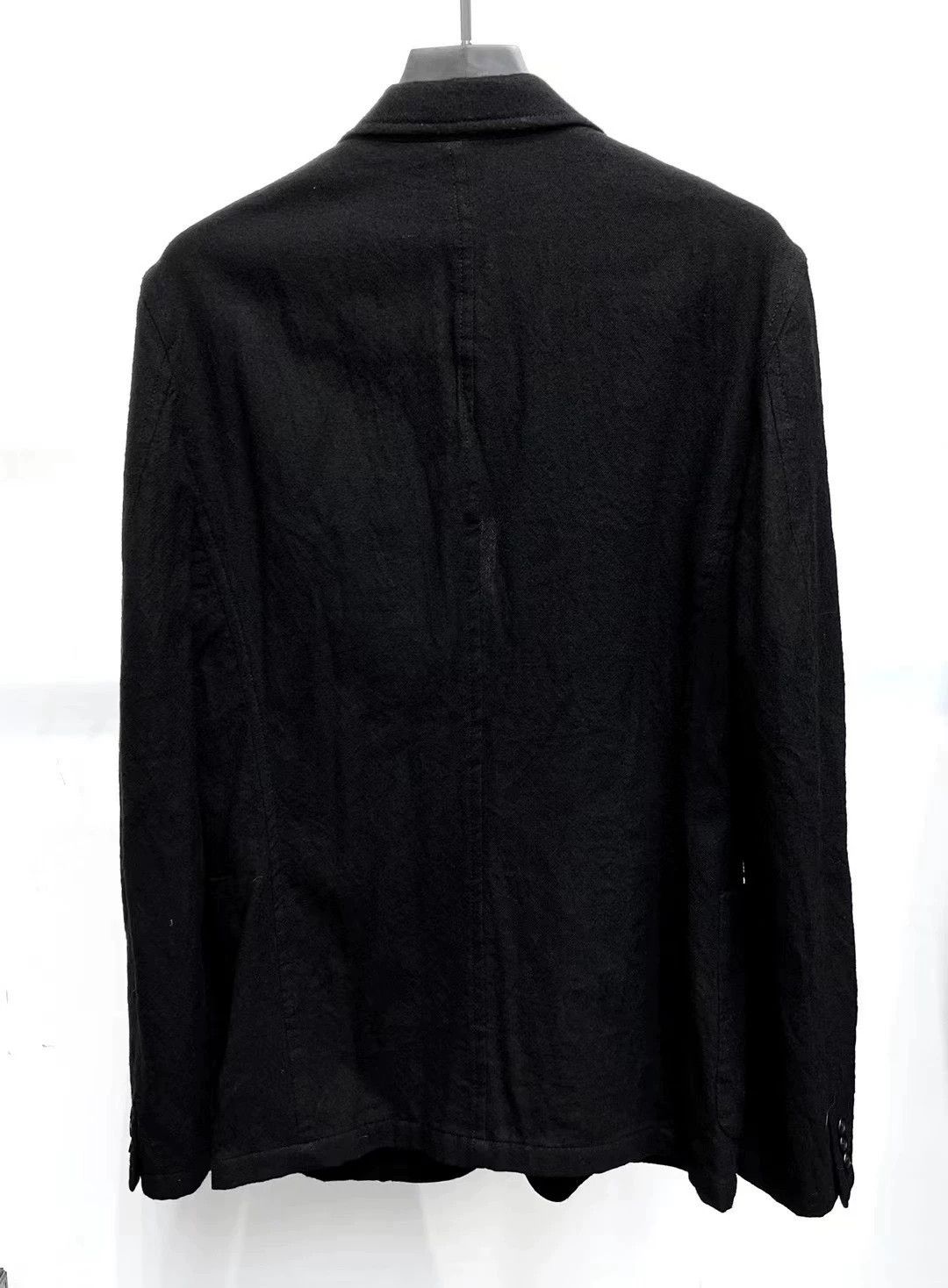 Yohji Yamamoto Yohji Yamamoto Pour Homme 3 Pleated Wool Jacket Size US L / EU 52-54 / 3 - 3 Thumbnail