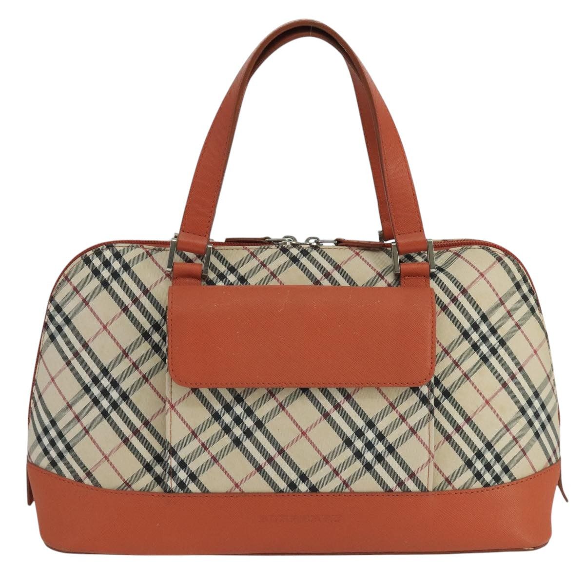 Burberry Nova Check Beige Canvas Handbag (Pre-Owned) Size ONE SIZE - 1 Thumbnail