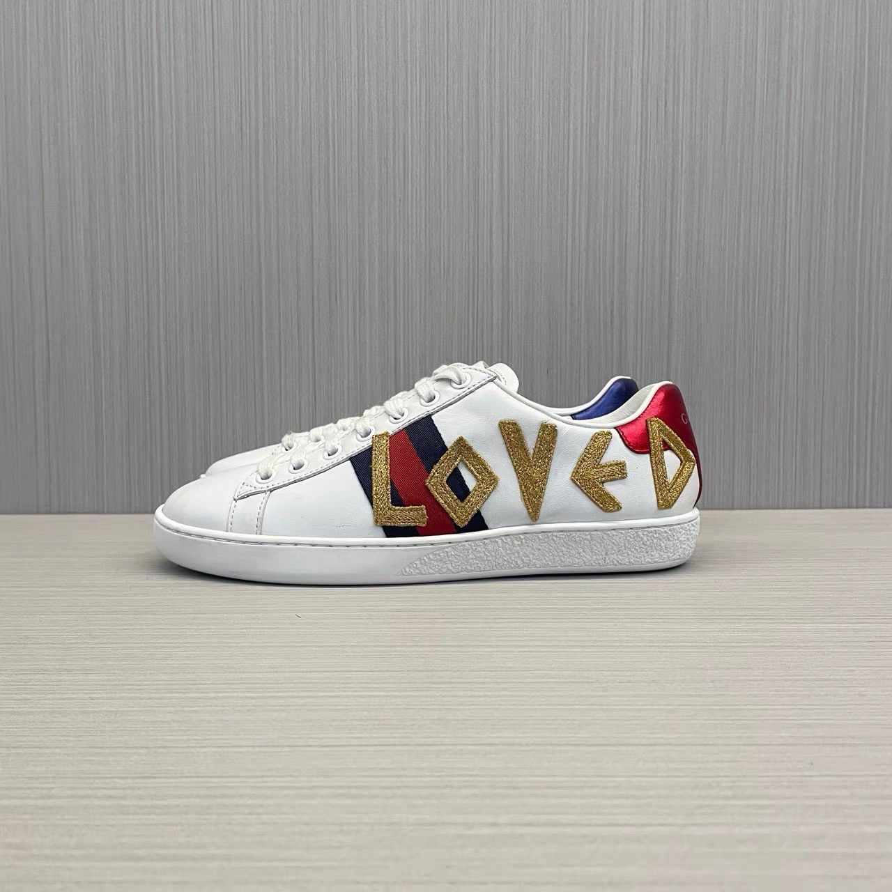 Gucci GUCCI ACE LOVED Sneakers K28 Size US 6 / IT 36 - 2 Thumbnail
