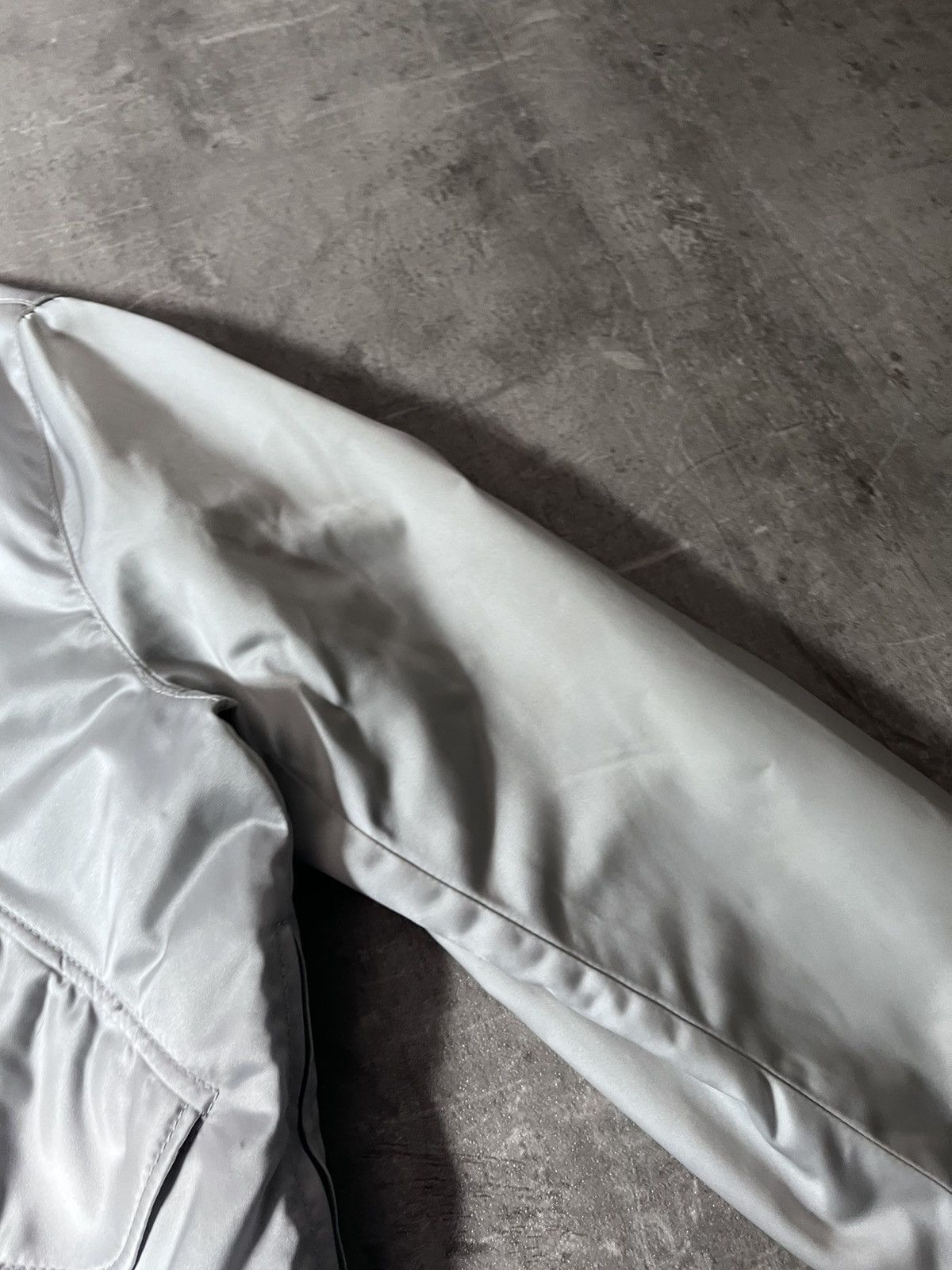 Acne Studios Acne Studios S/S 2017 Mito silver nylon jacket Size US M / EU 48-50 / 2 - 8 Thumbnail