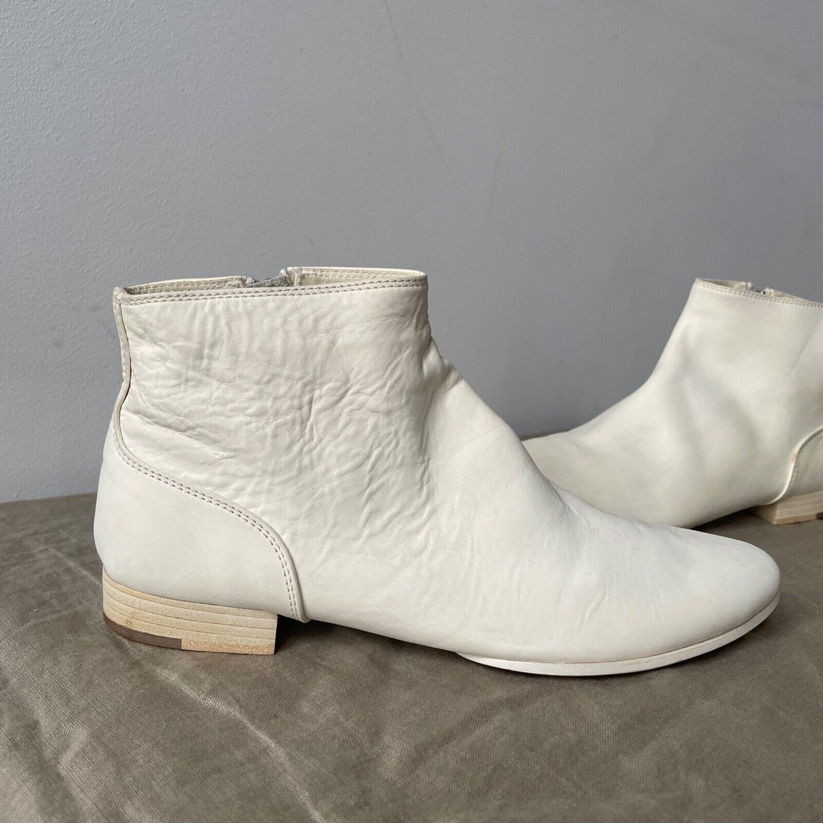 Jil Sander Jil Sander Leather Almond Toe Boots 8500AC Size US 6 / IT 36 - 3 Thumbnail