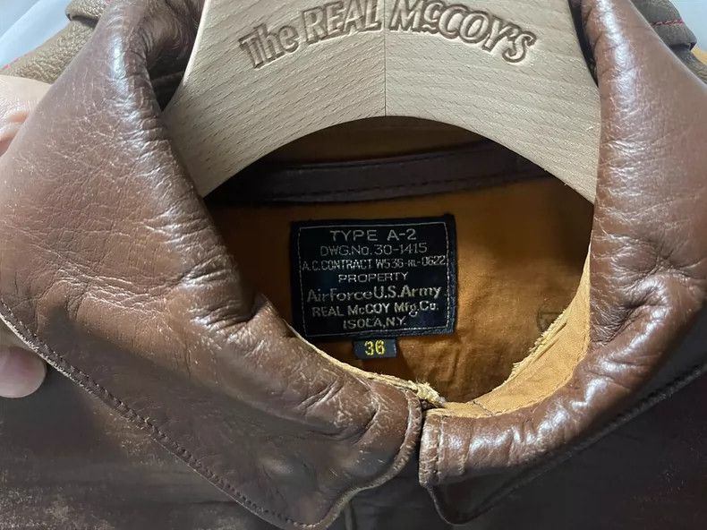 The Real McCoy's The Real McCoys A2 old rm vintage hand-painted back painti Size US S / EU 44-46 / 1 - 4 Thumbnail