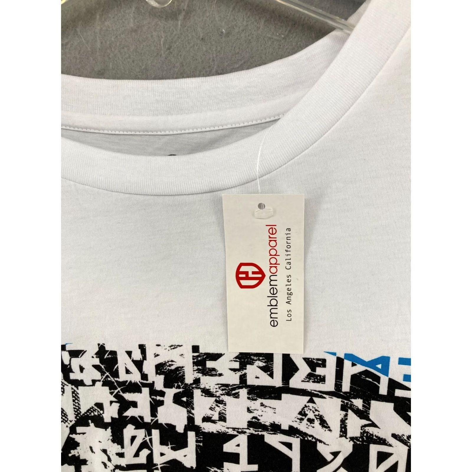 Vintage Emblem Apparel Graphic Print Runes TShirt 2XL White NWT Mens Women Size XXL / US 16-18 / IT 52-54 - 5 Thumbnail