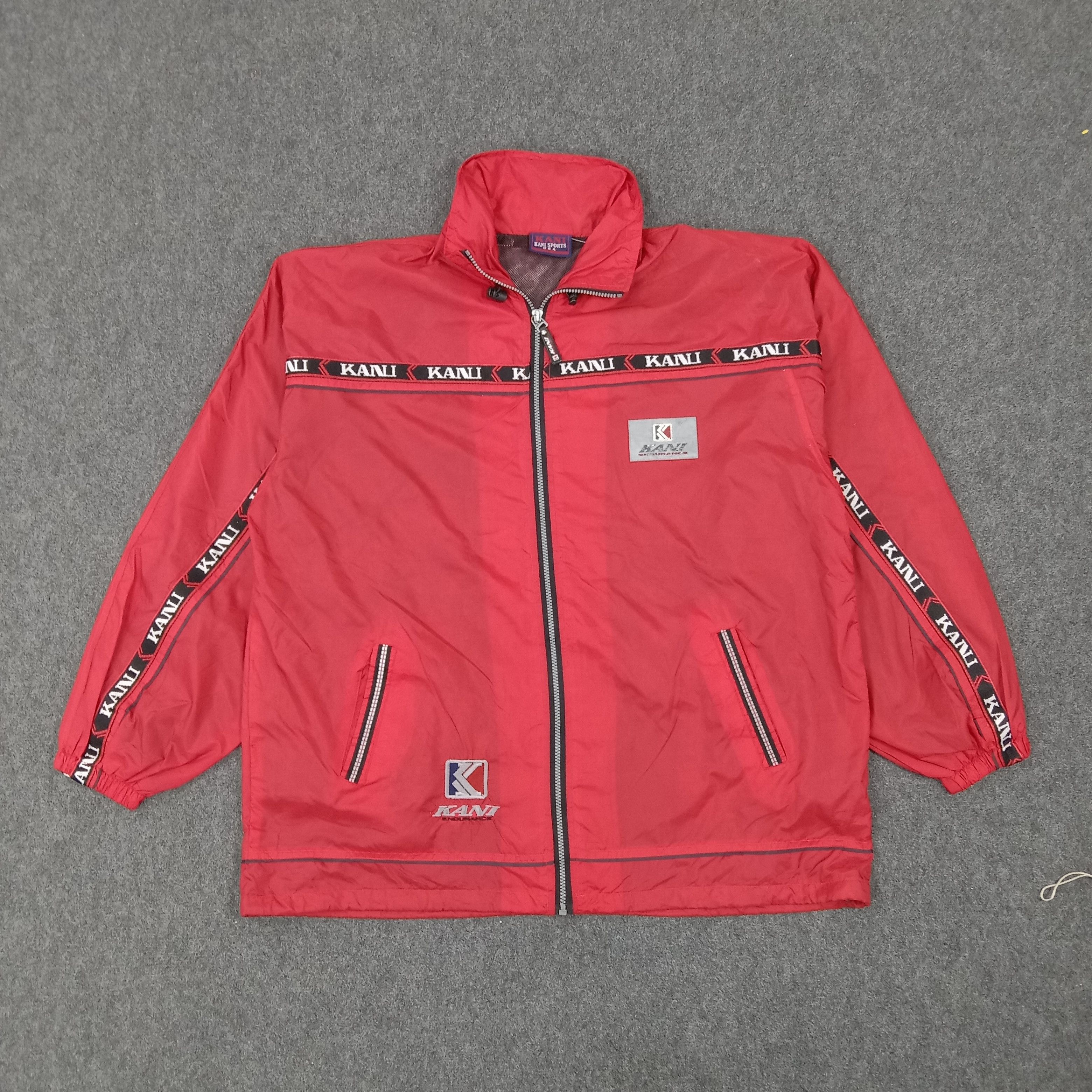 Karl Kani Kani Endurance Sports Style Windbreaker Jacket Size US XXL / EU 58 / 5 - 3 Thumbnail