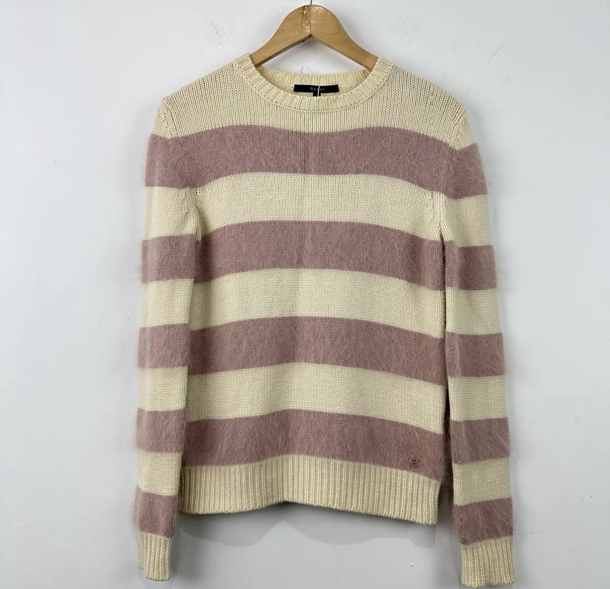 Gucci Gucci Pink Striped Sweater J42 Size XS / US 0-2 / IT 36-38 - 1 Thumbnail