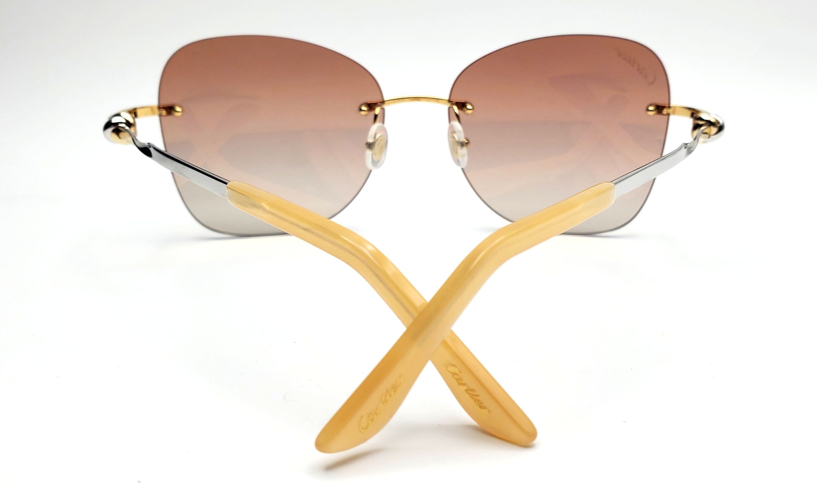 Cartier NEW! Cartier Gold Sunglasses CT00915 Size ONE SIZE - 16 Thumbnail