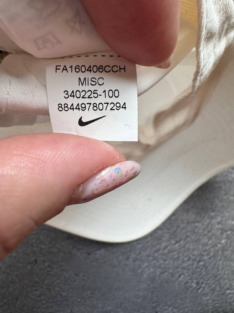 Nike Nike white cap hat Size ONE SIZE - 5 Thumbnail