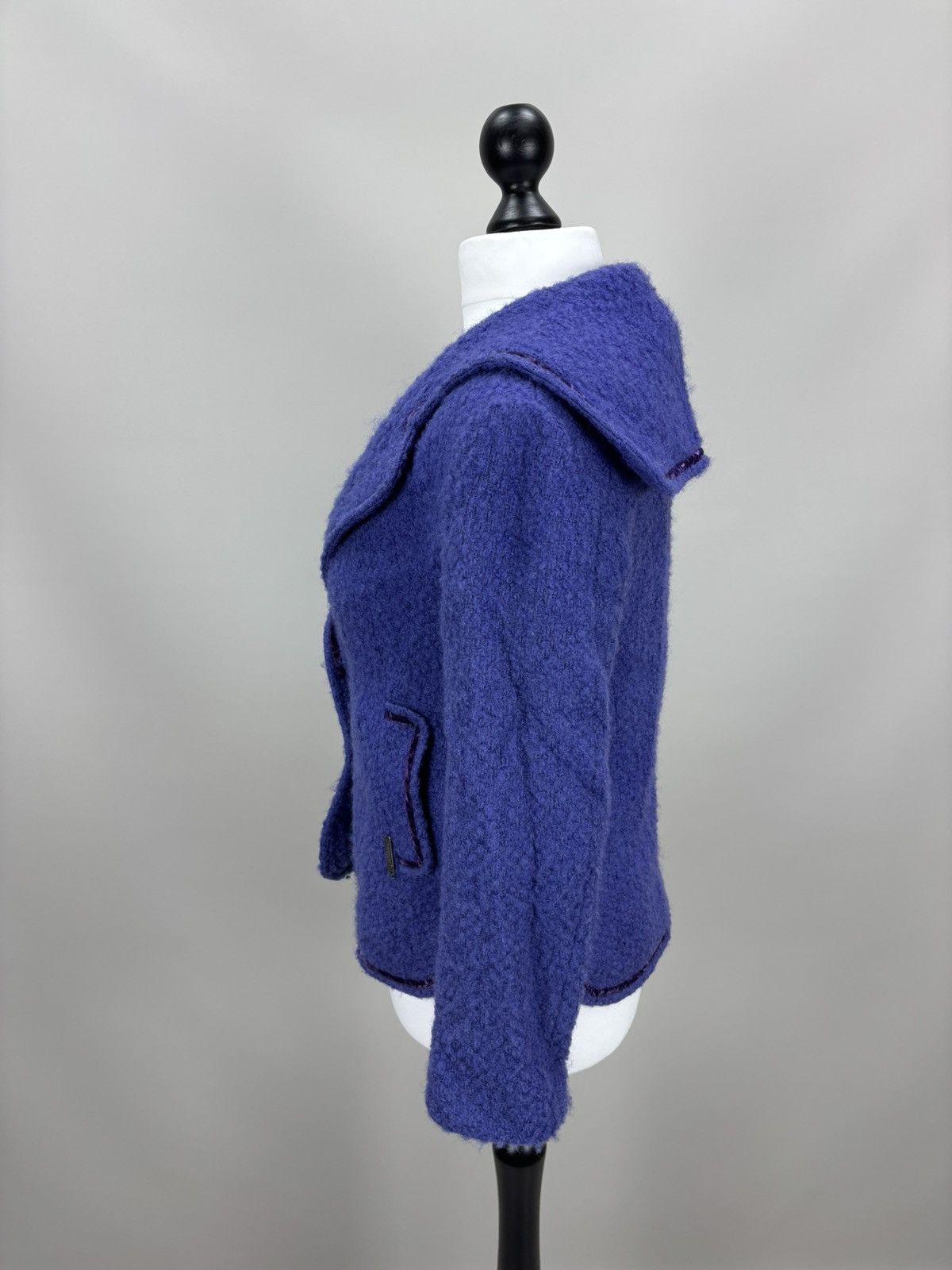 John Galliano Womens blazer John Galliano Size M Color Purple Size M / US 6-8 / IT 42-44 - 9 Thumbnail