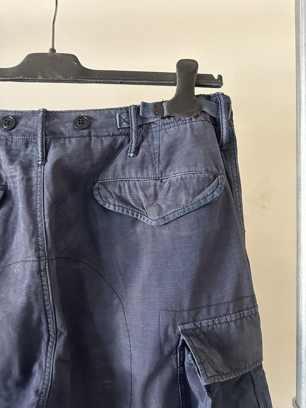 Polo Ralph Lauren 2000s Polo Ralph Lauren Military Ripstop Faded Cargo Pant Size US 32 / EU 48 - 11 Thumbnail