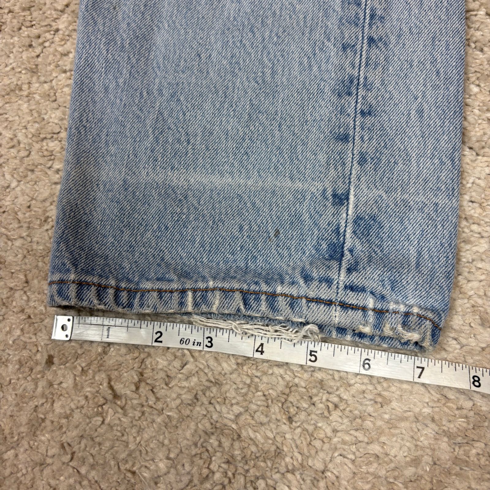 Levi's Vintage 90s Levi's 501 Straight Leg Jeans Men's 32x34 Size US 32 / EU 48 - 10 Thumbnail